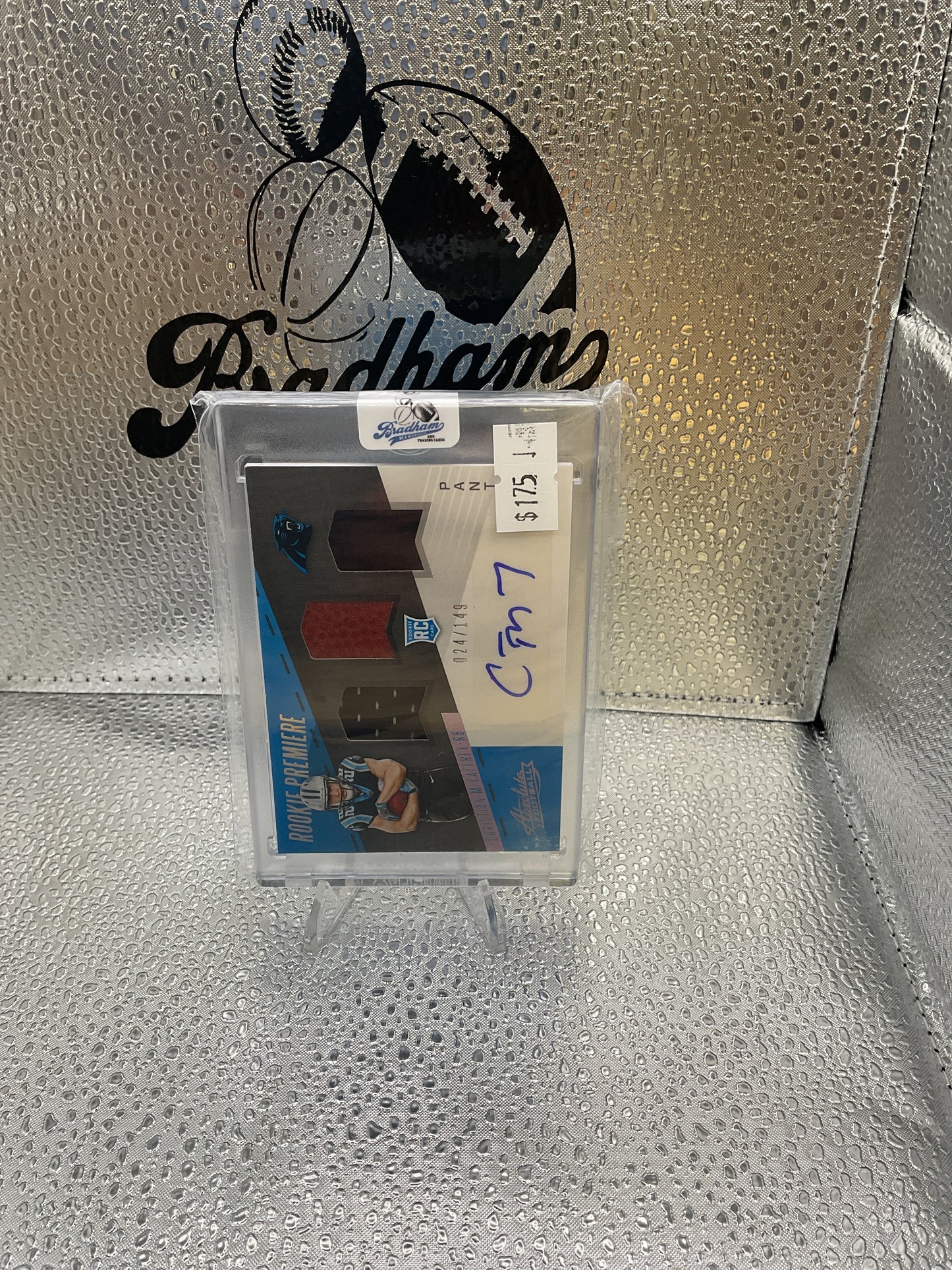 Christian McCaffrey /149 Patch Auto #209