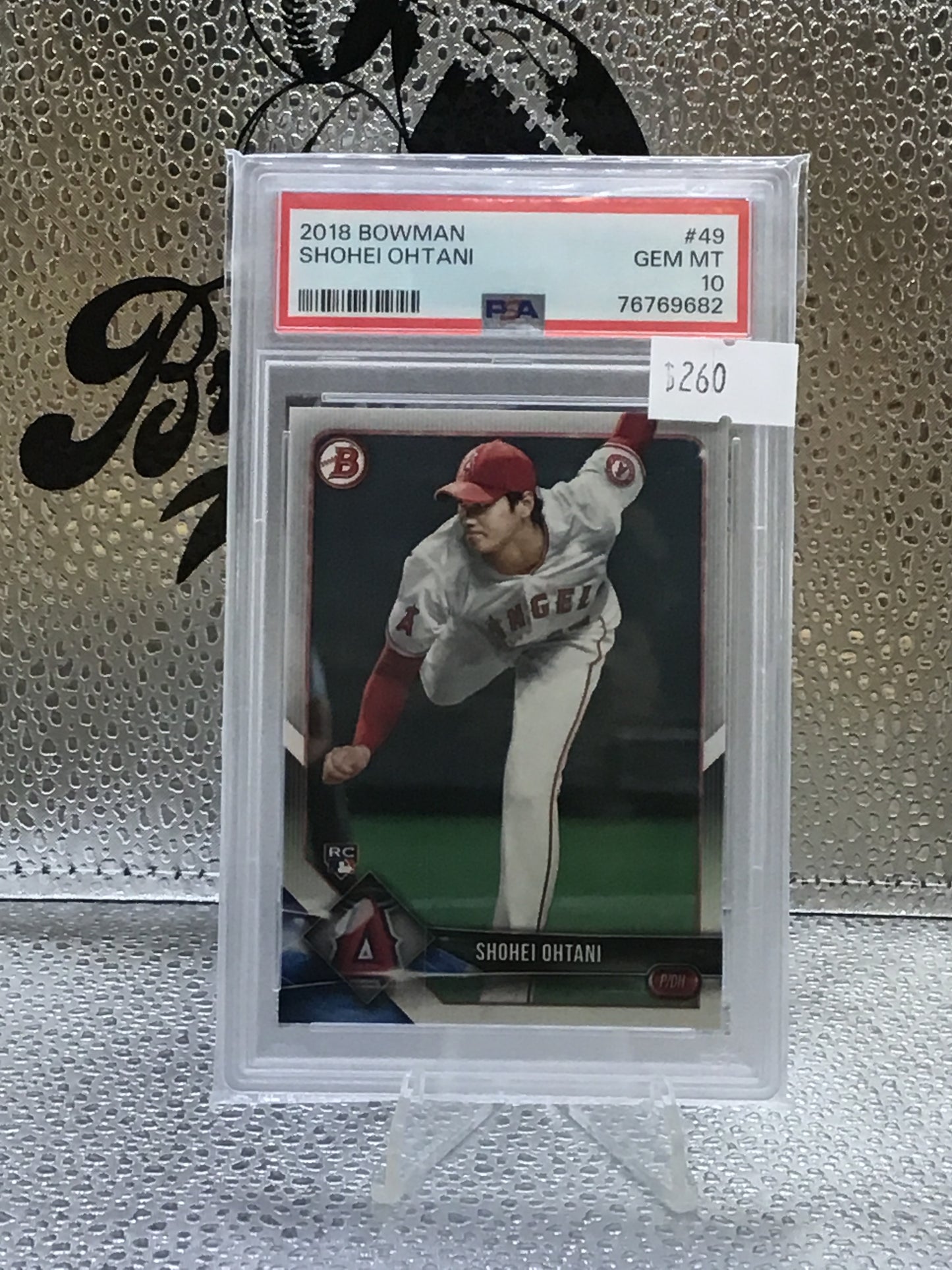 Shohei Ohtani 2018 Bowman PSA 10