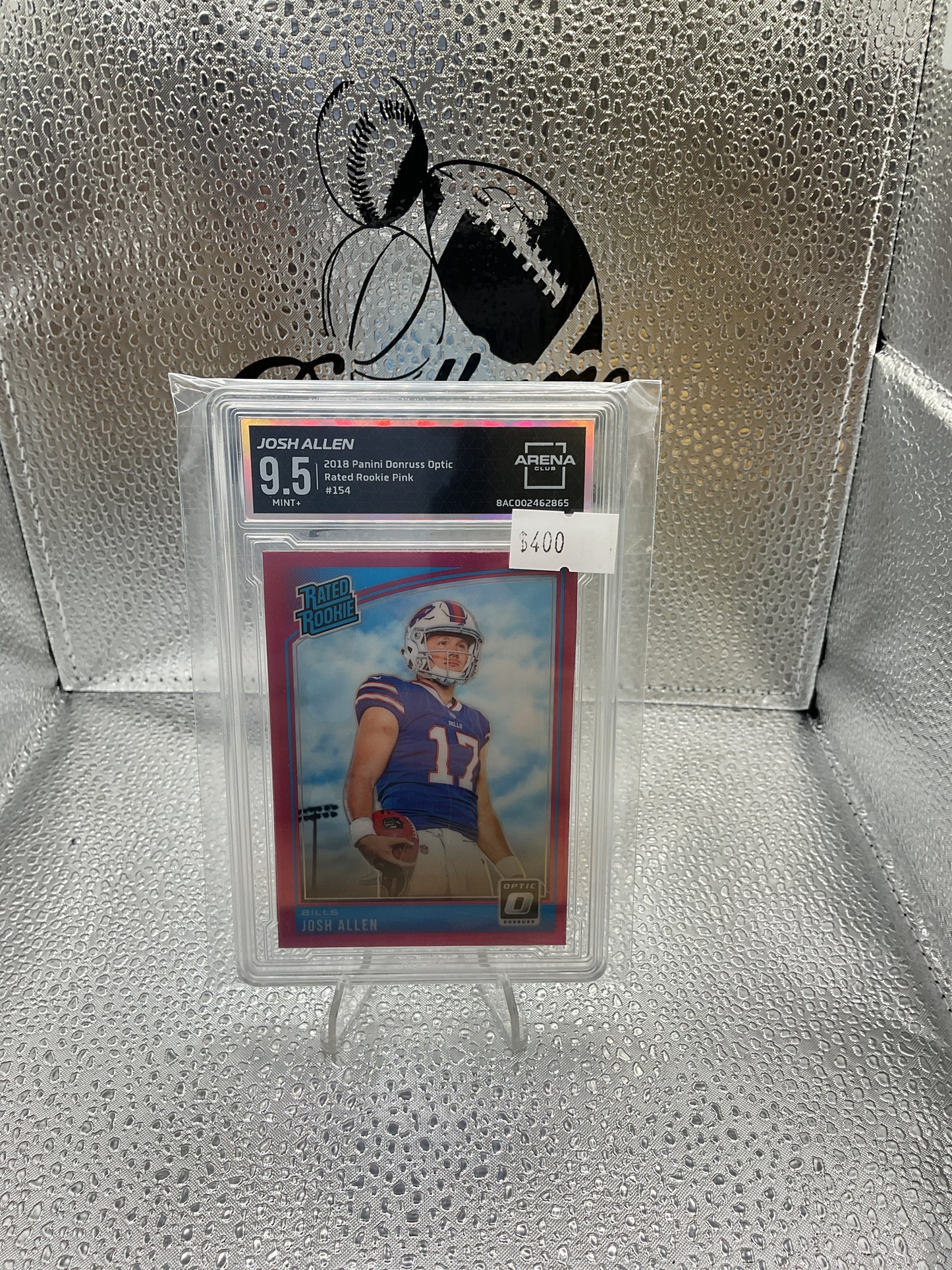 Josh Allen Rated Rookie Pink Arena Club 9.5 #154