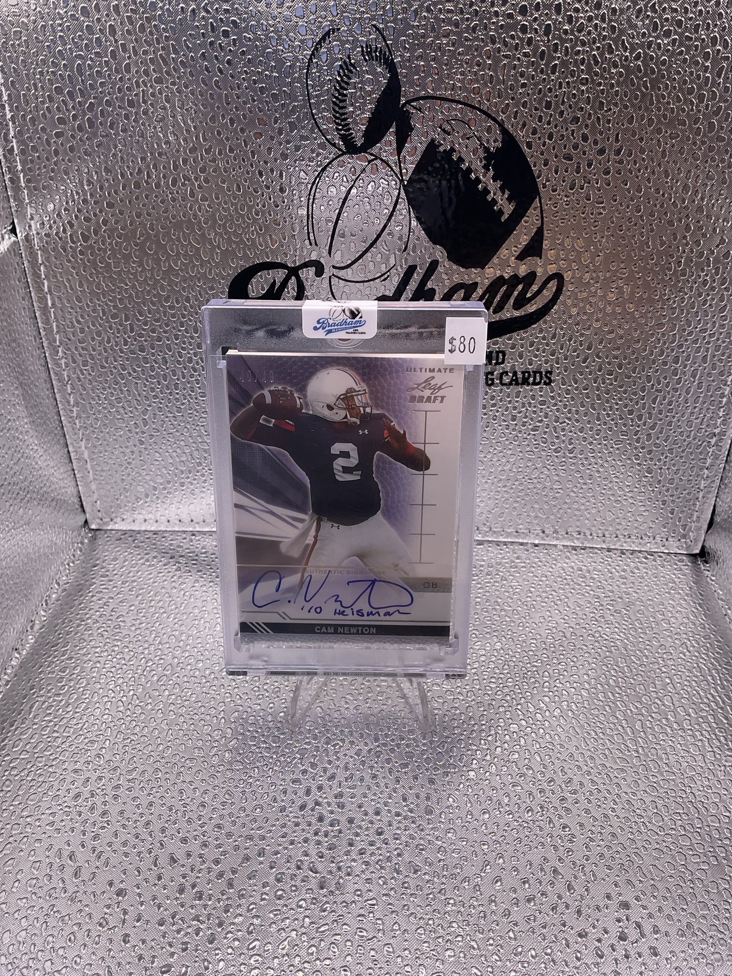 2011 Leaf Draft - Cam Newton # U-CN1 Auburn Tigers - Ultimate ROOKIE AUTO /49