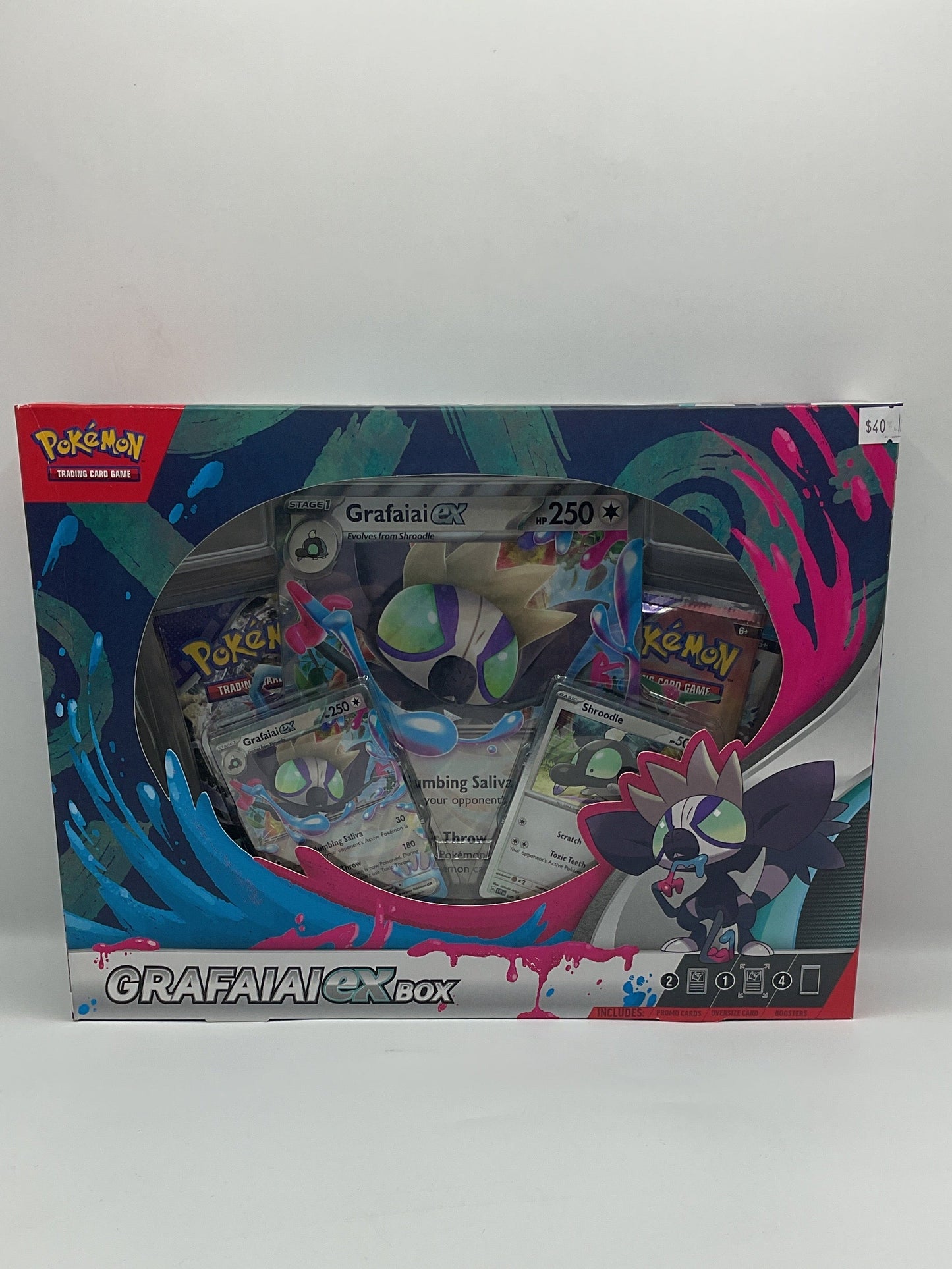 Pokémon Grafaiai EX box