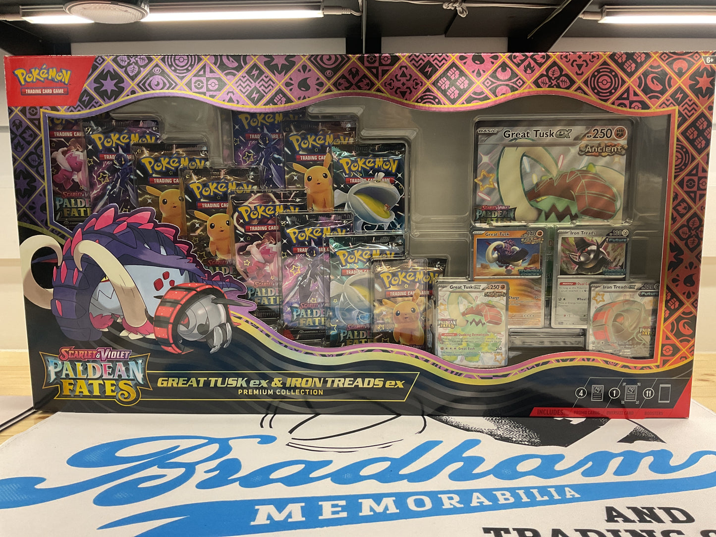 Paldean Fates Great Tusk & Iron Treads