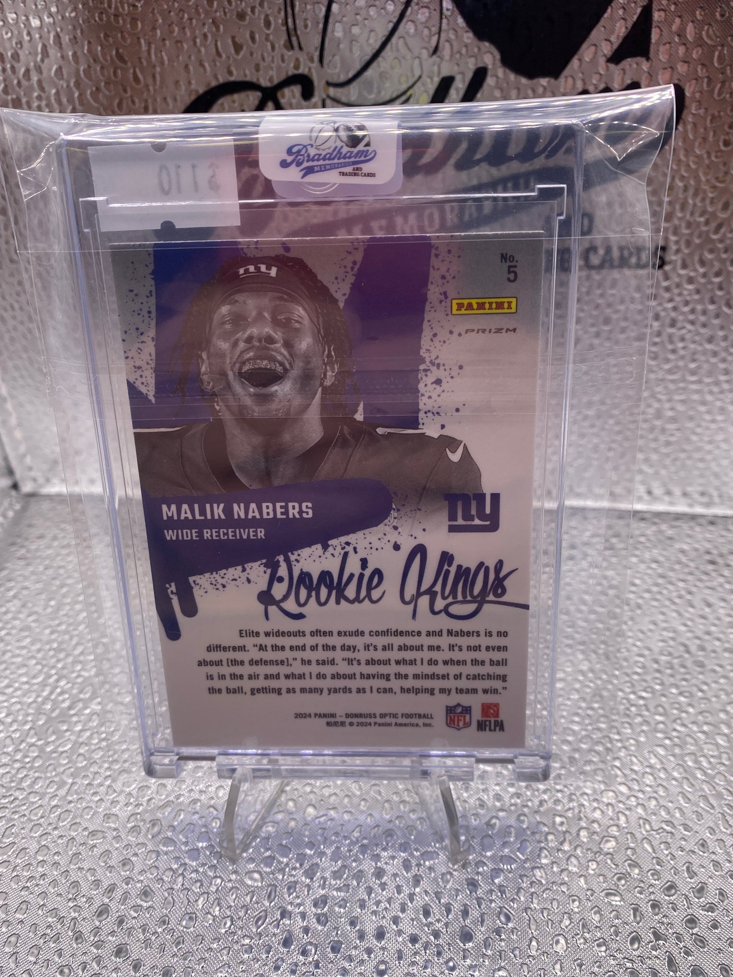 Malik Nabers Optic Rc Rookie Kings