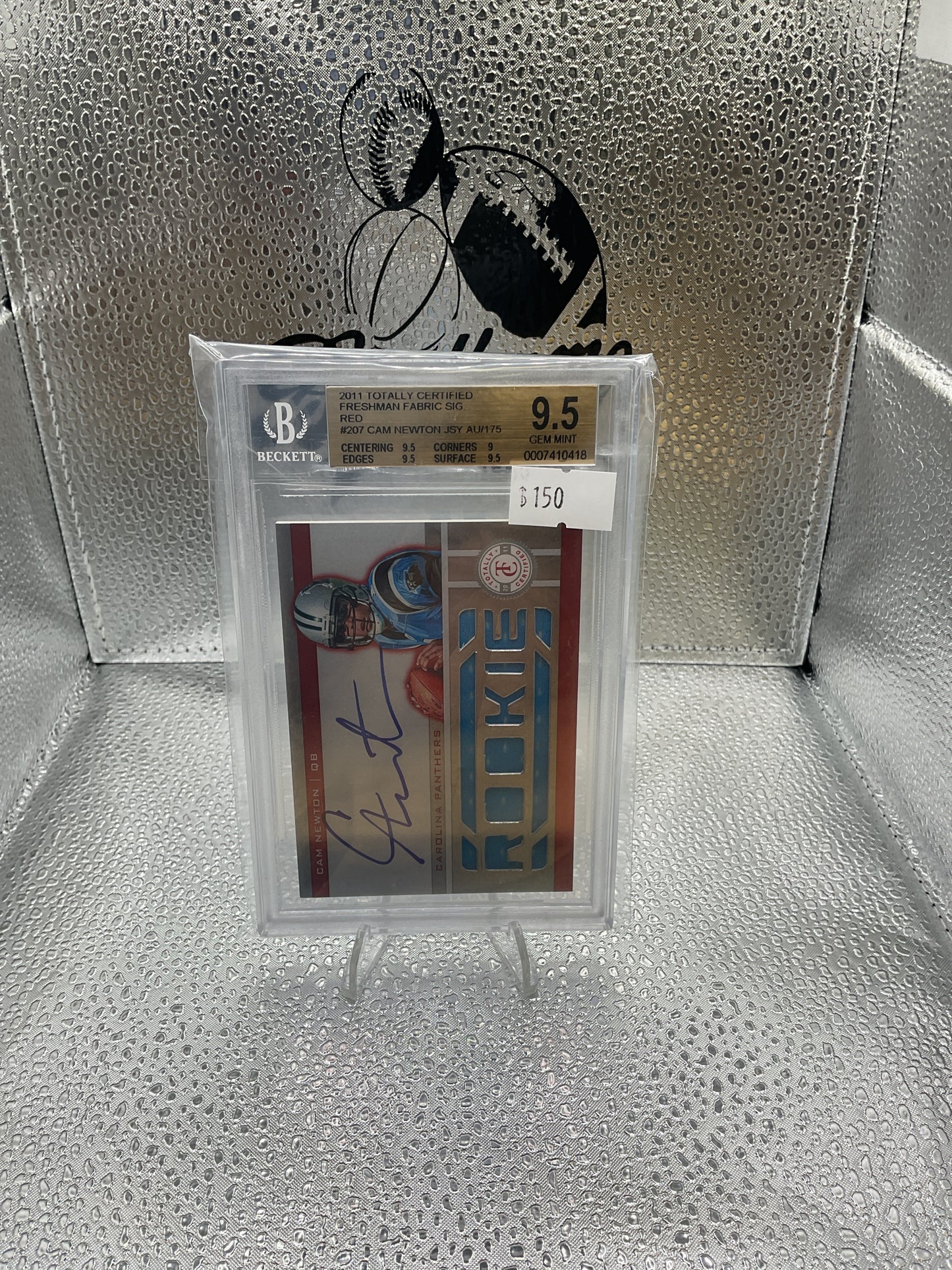 Cam Newton RPA /175 BGS 9.5