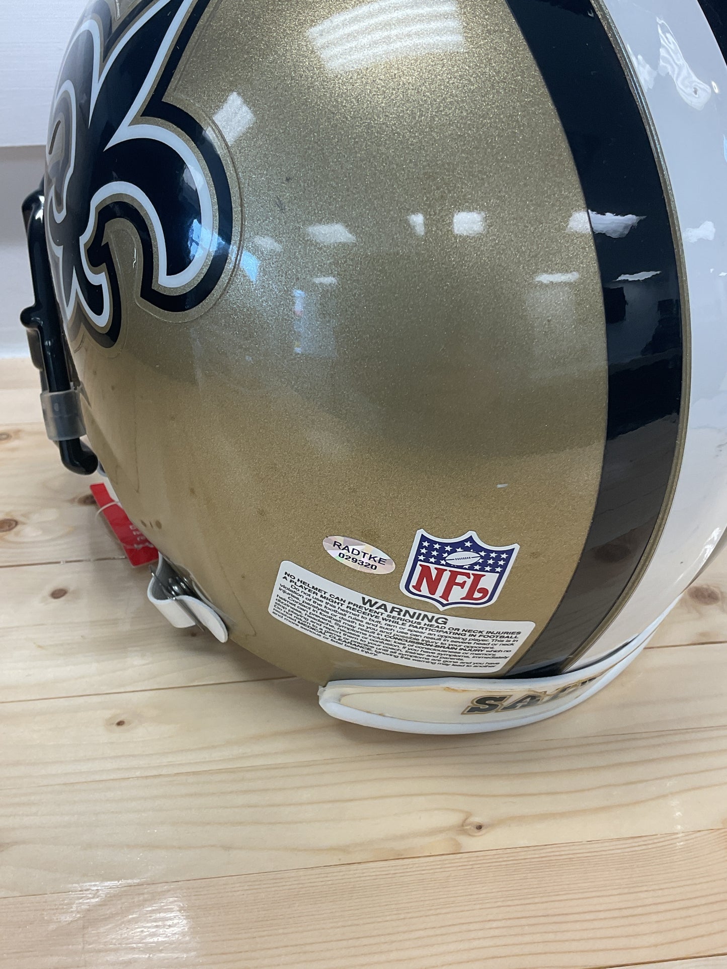 Archie Manning Signed Saints Helmet “78 MVP”