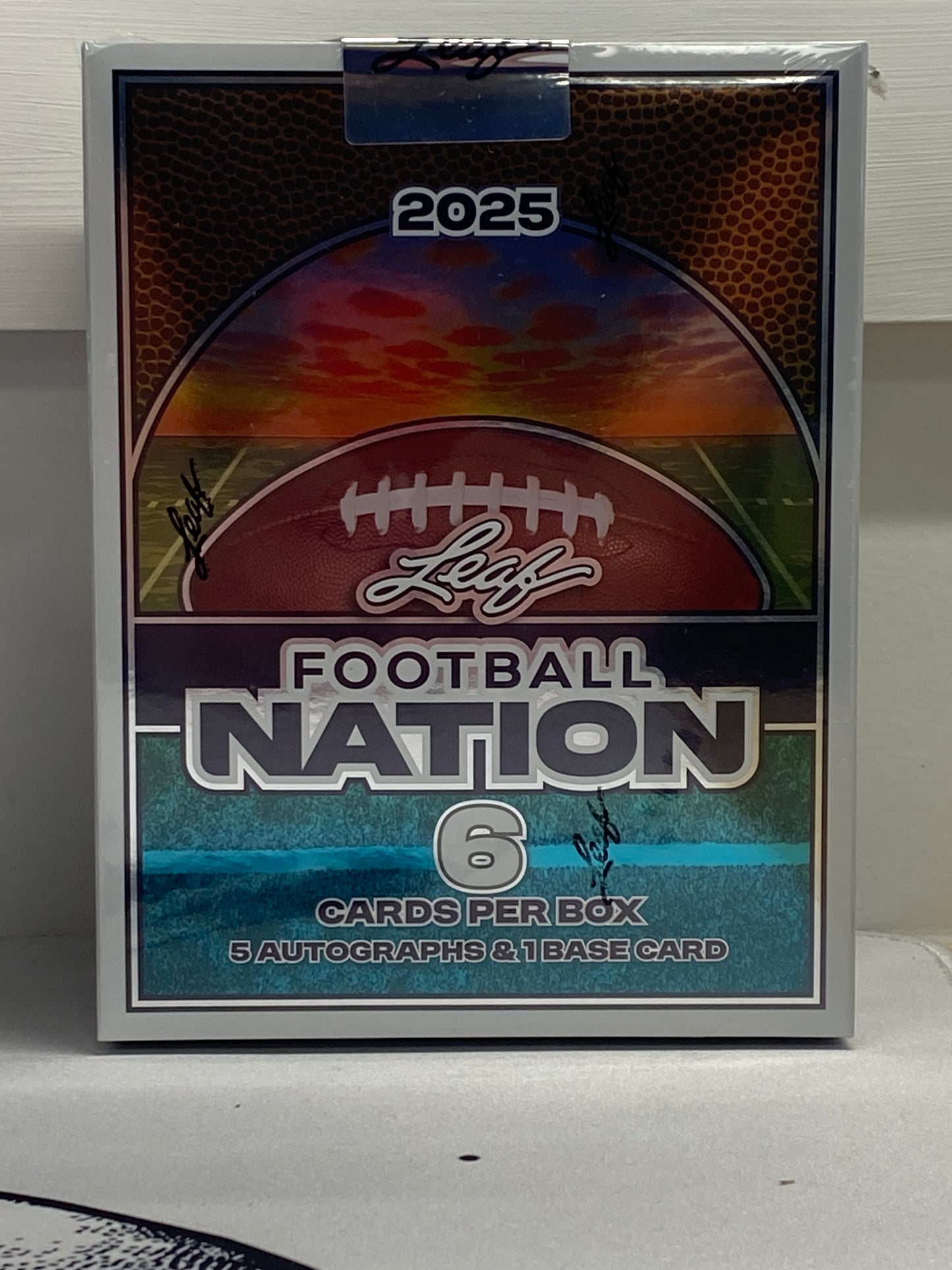 Leaf 2025 Football Nation Hobby Box