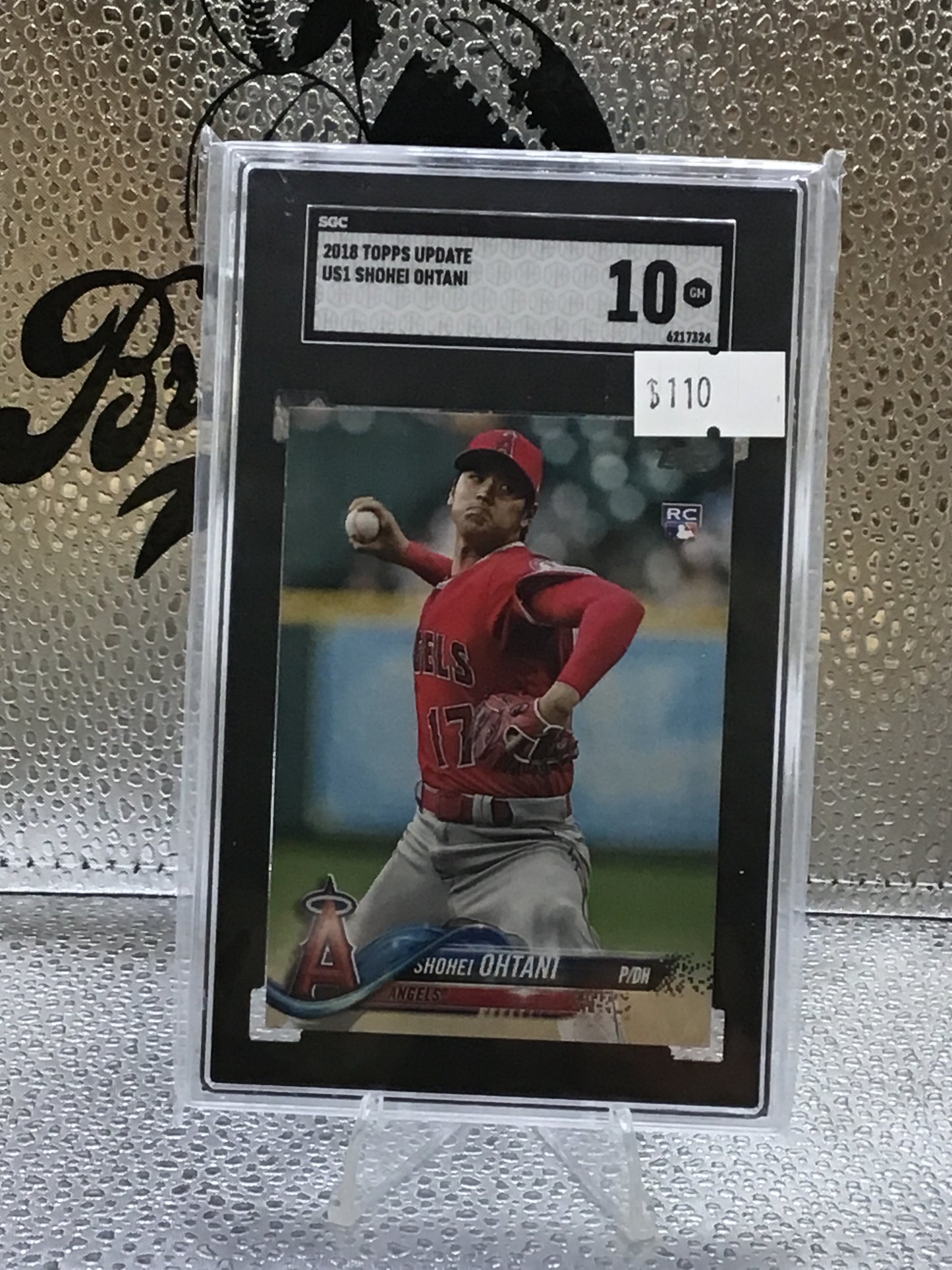 2018 Topps Chrome US1 Shohei Ohtani SGC 10 Rc