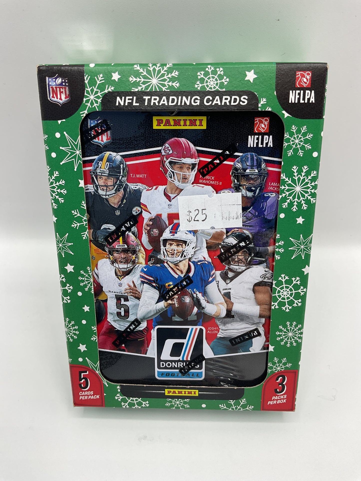 2025 Donruss Football Holiday Tin
