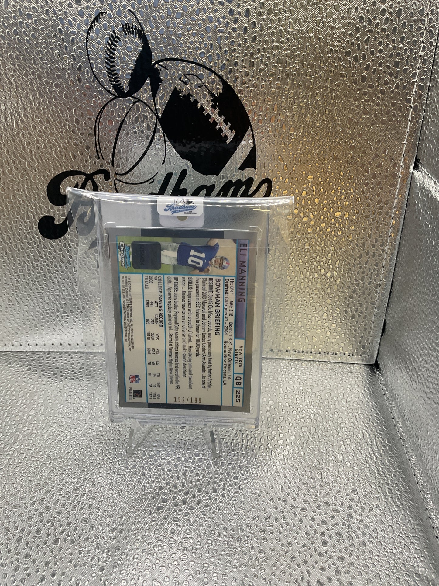 Eli Manning Rookie Auto /199 #225