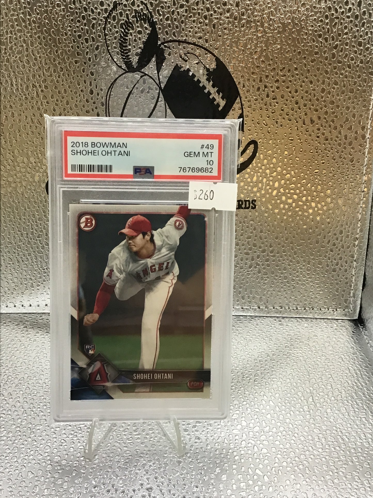 2018 Bowman Shohei Ohtani RC PSA 10