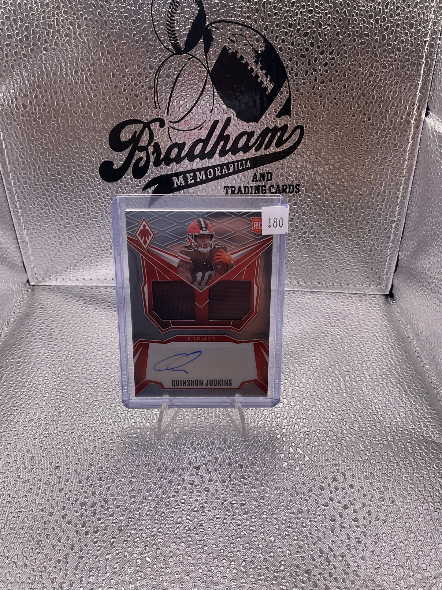 2025 Panini Phoenix Quinshon Judkins Dual Patch auto /249