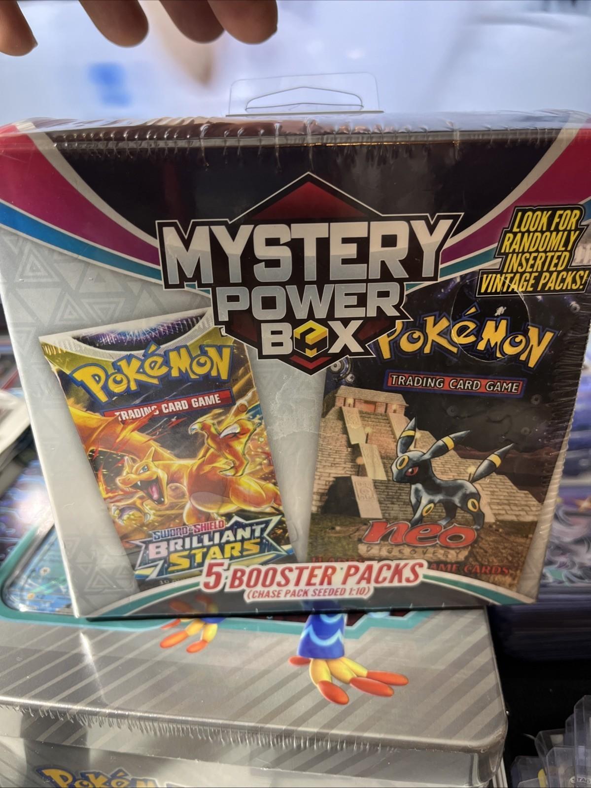 Pokemon TCG Mystery Power Box SEALED & NEW