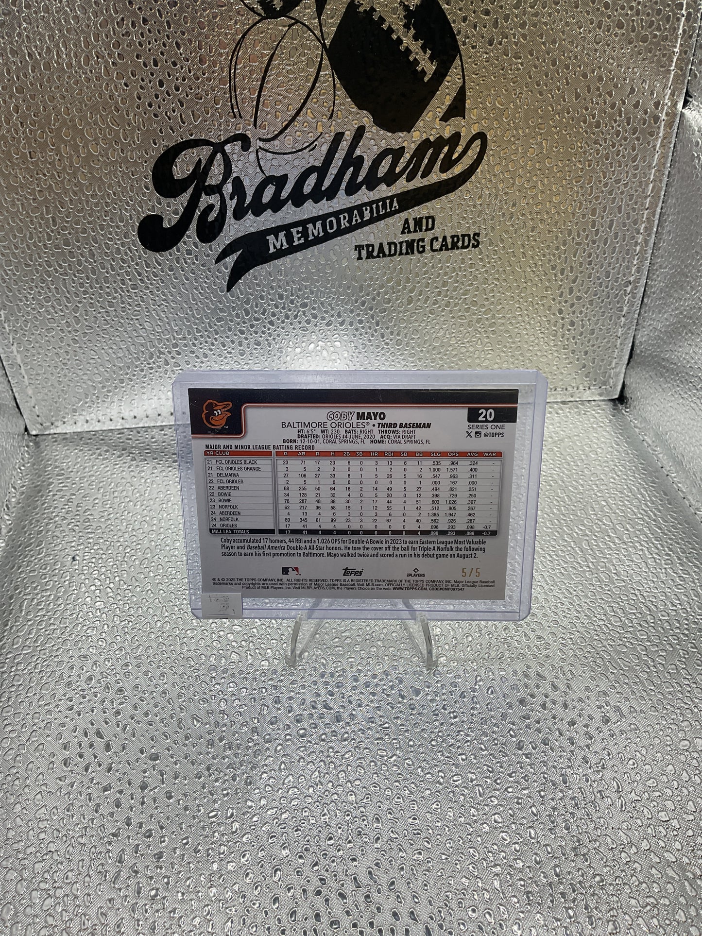 Coby Mayo /5 #20 Watering Can Parallel