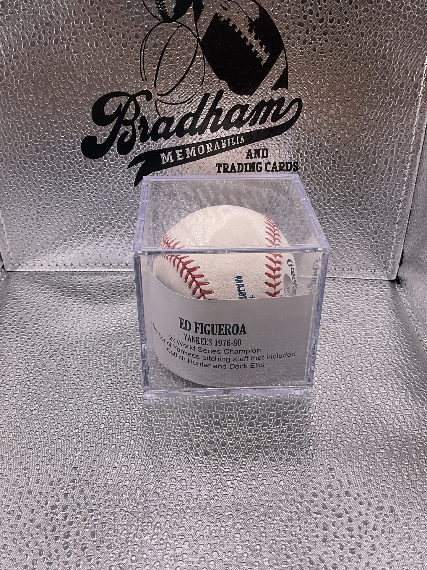 Ed Figueroa auto baseball