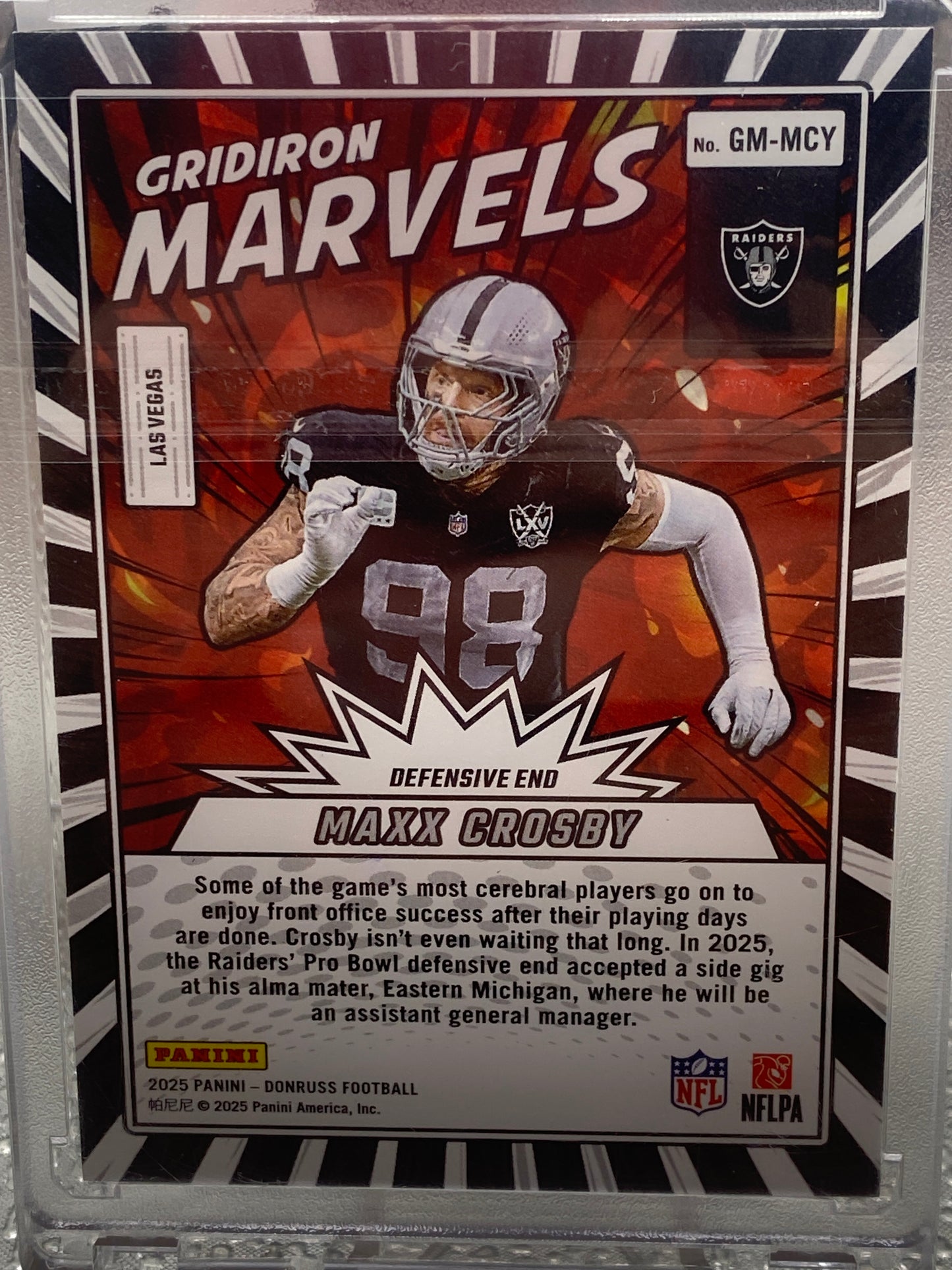 Maxx Crosby Gridiron Marvels /10