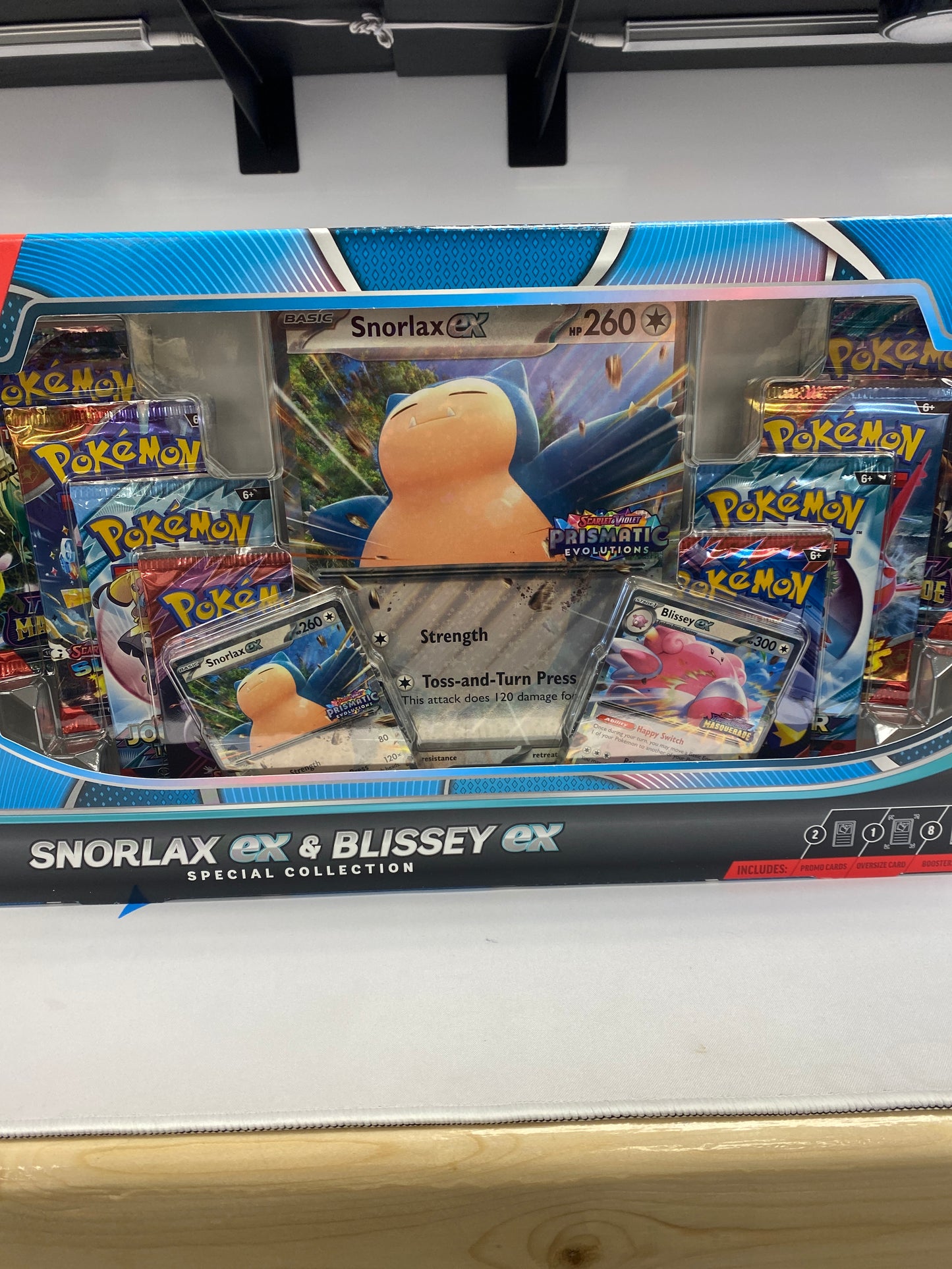 Snorlax Ex and Blissey Ex Special Collection