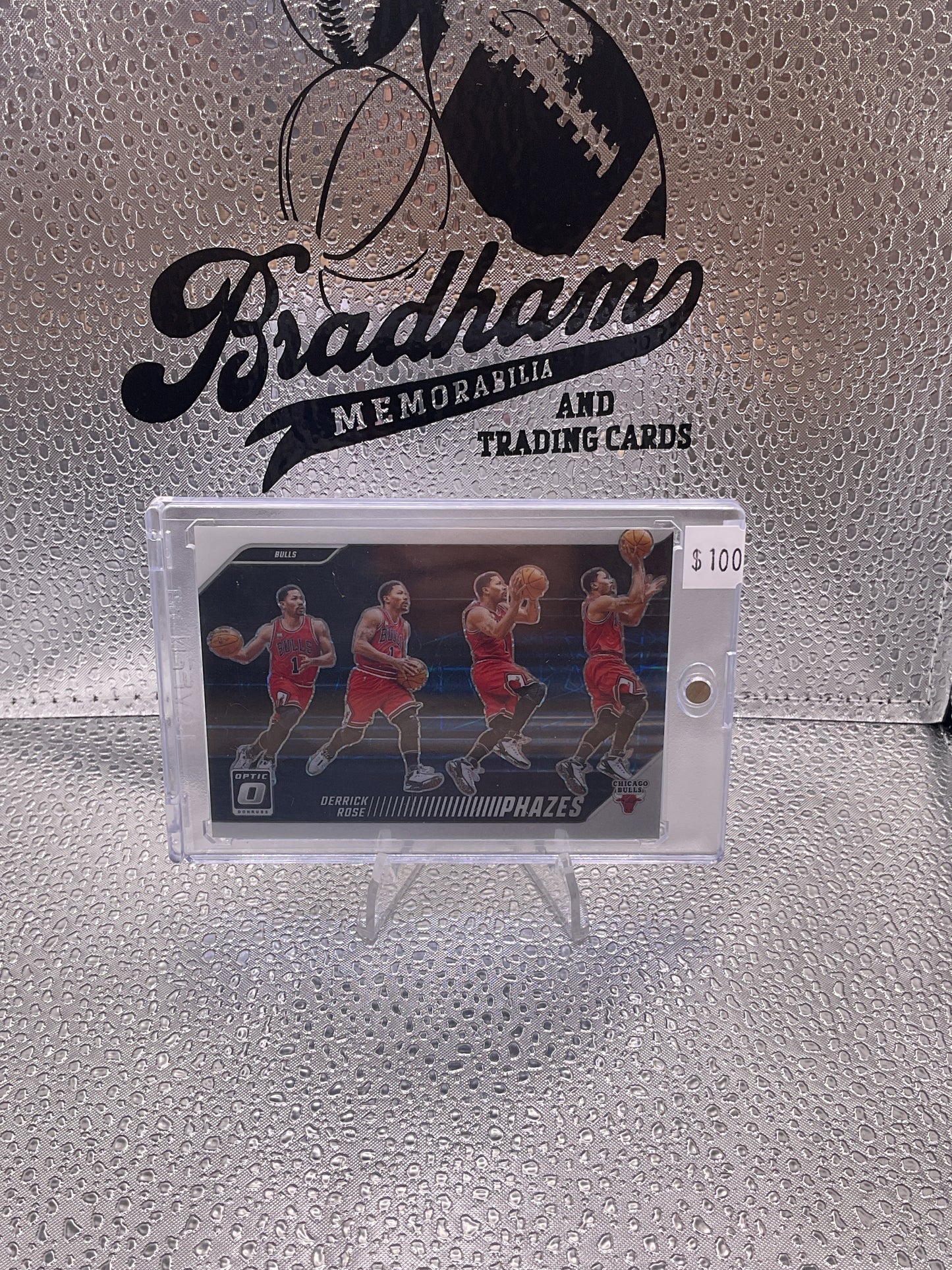 2024-25 Panini Donruss Optic Derrick Rose Phazes #9 Case Hit SP Chicago Bulls