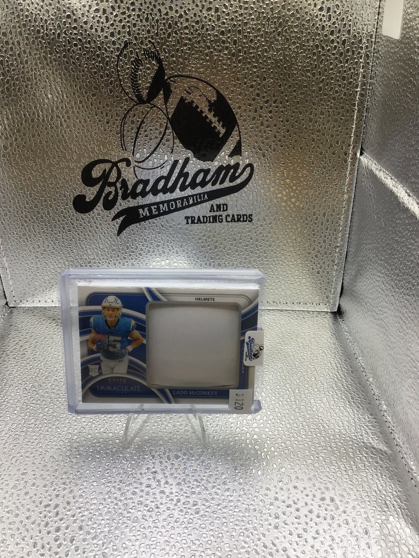 Ladd McConkey Immaculate 02/10 RC Panini