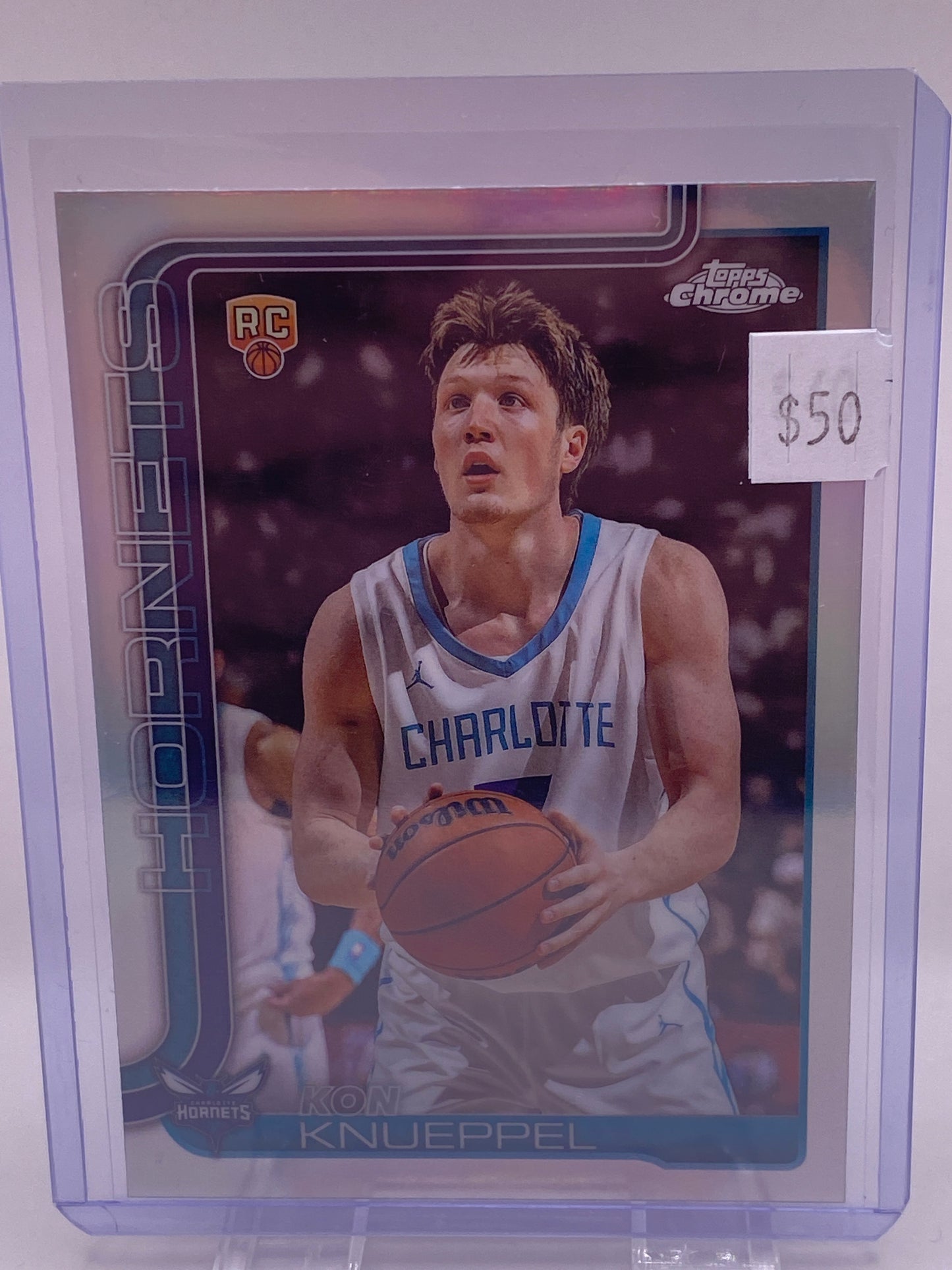 Kon Knueppel Topps Chrome RC Silver