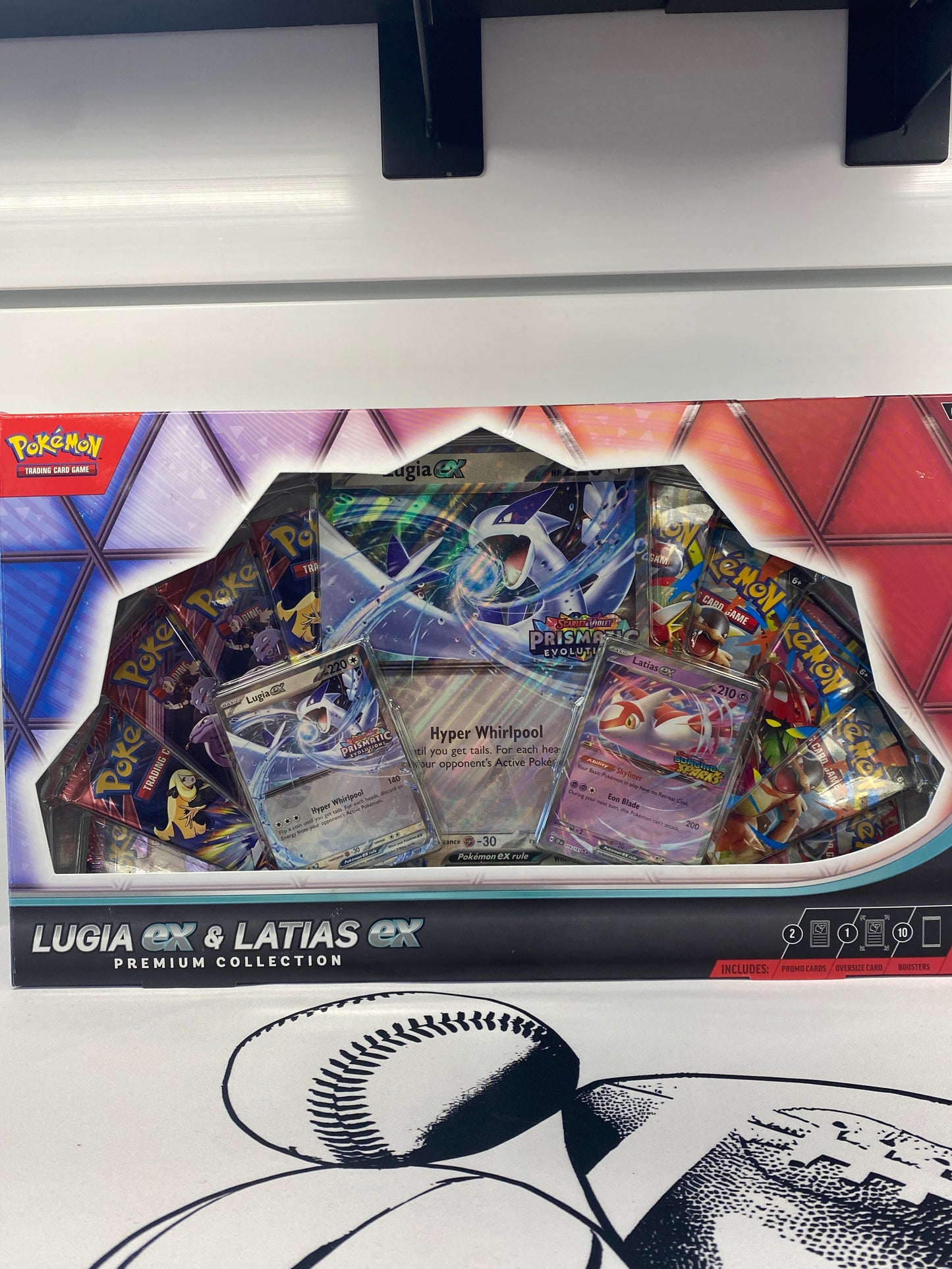 Lugia Ex and Latias Ex Premium Collection