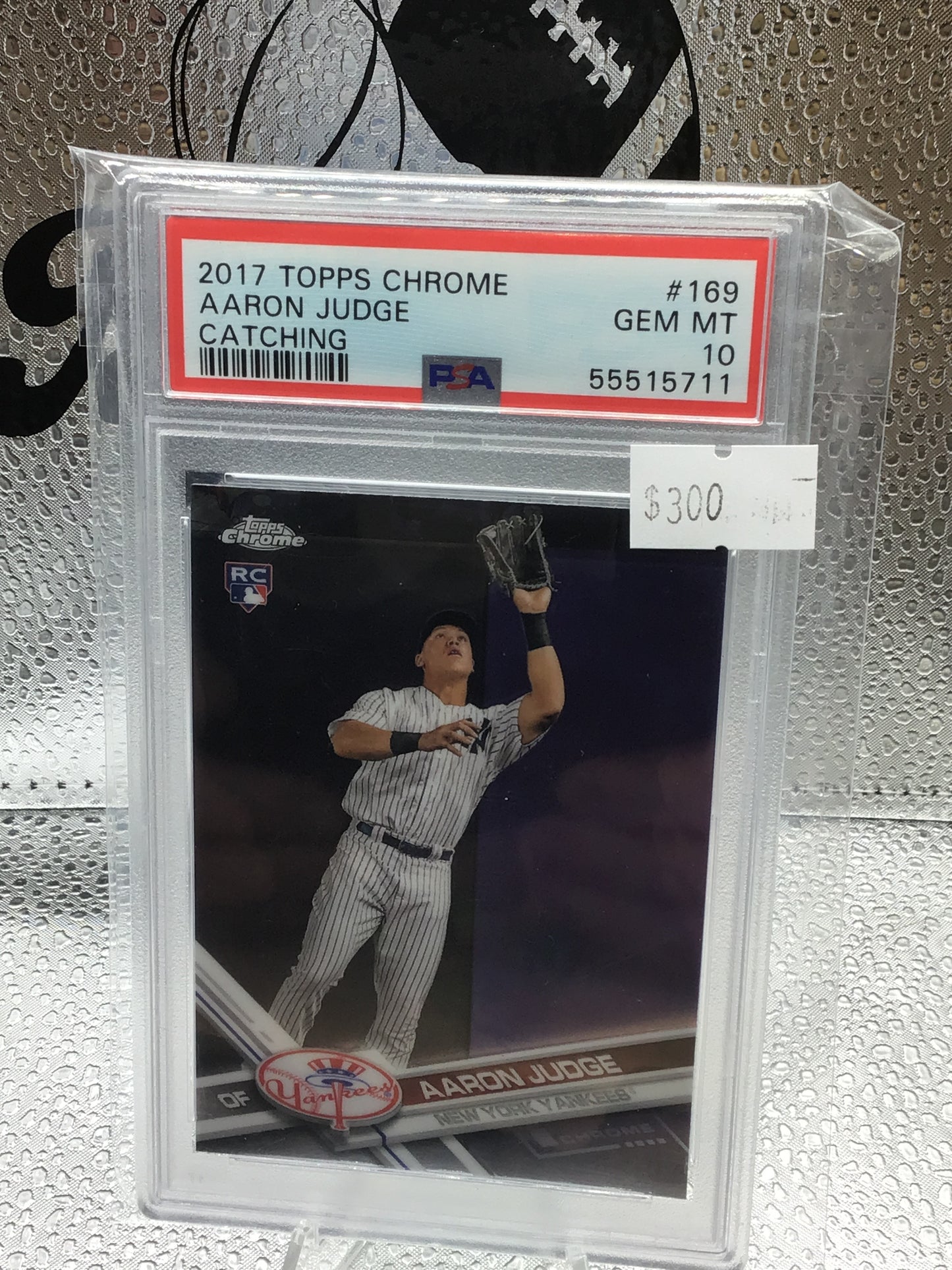 2017 Topps Chrome Aaron Judge RC PSA 10