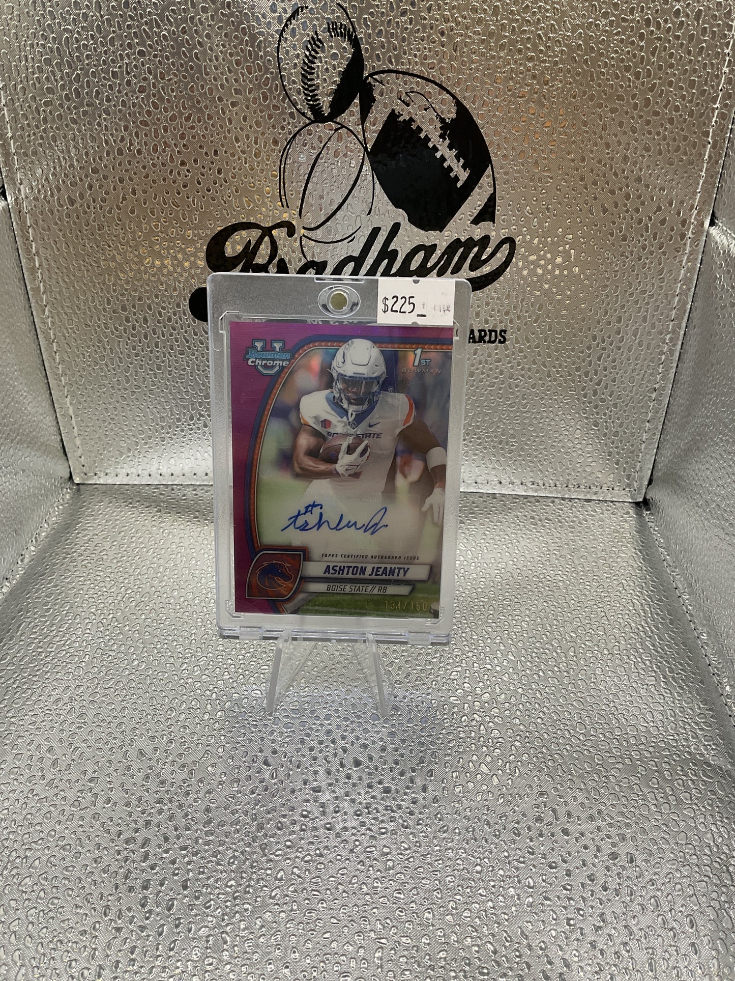 Ashton Jeanty Auto /150 Bowman Chrome U PA-AJE
