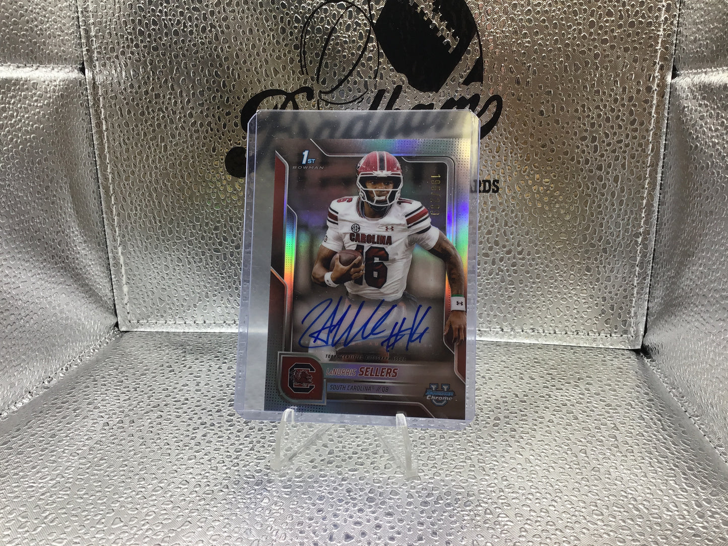 2025 LaNorris Sellers Bowman Chrome U #BCA-LNS Refractor Auto /299