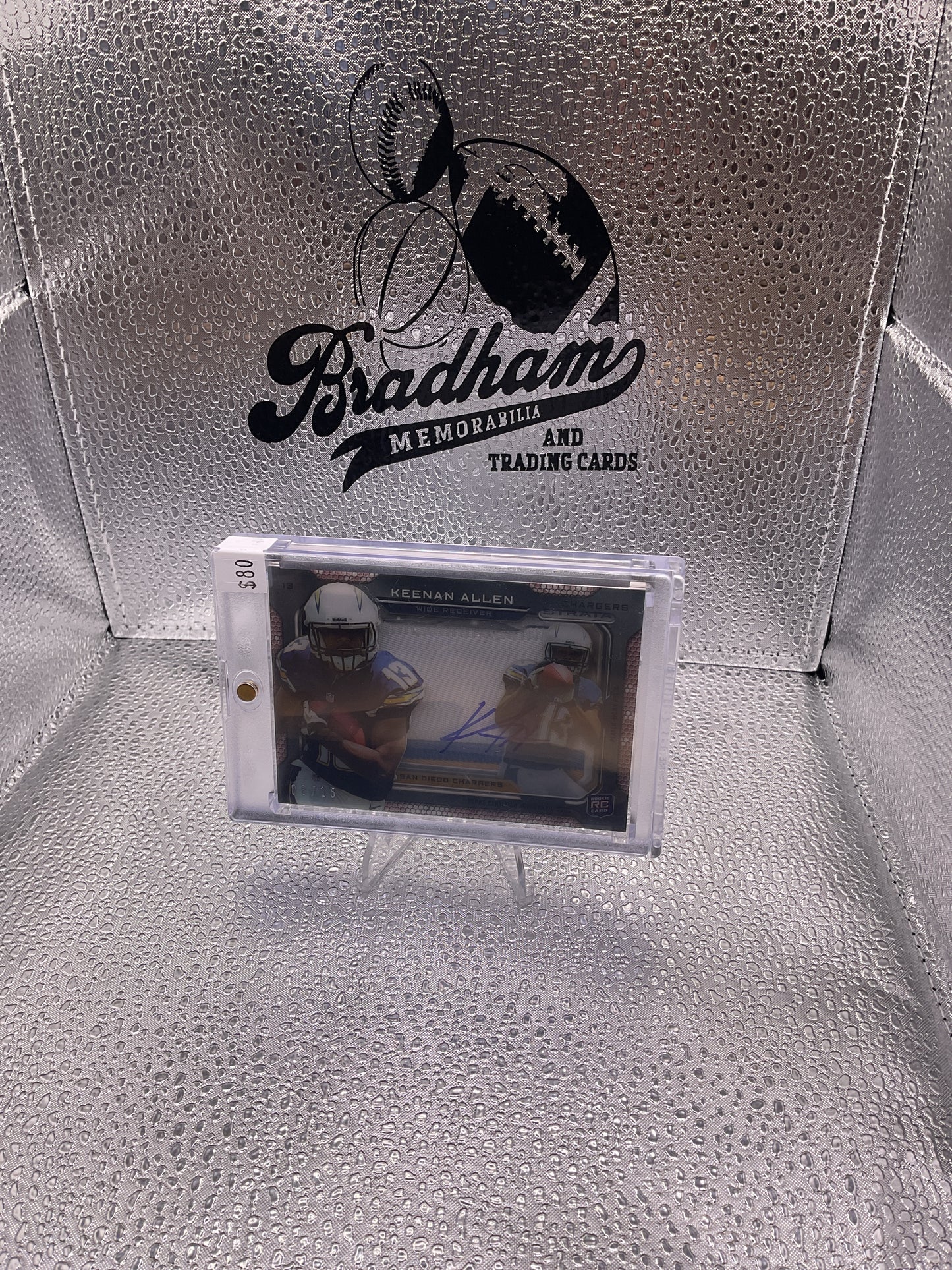 Keenan Allen 08/15 rookie auto patch RPA #SSR-KA 2013