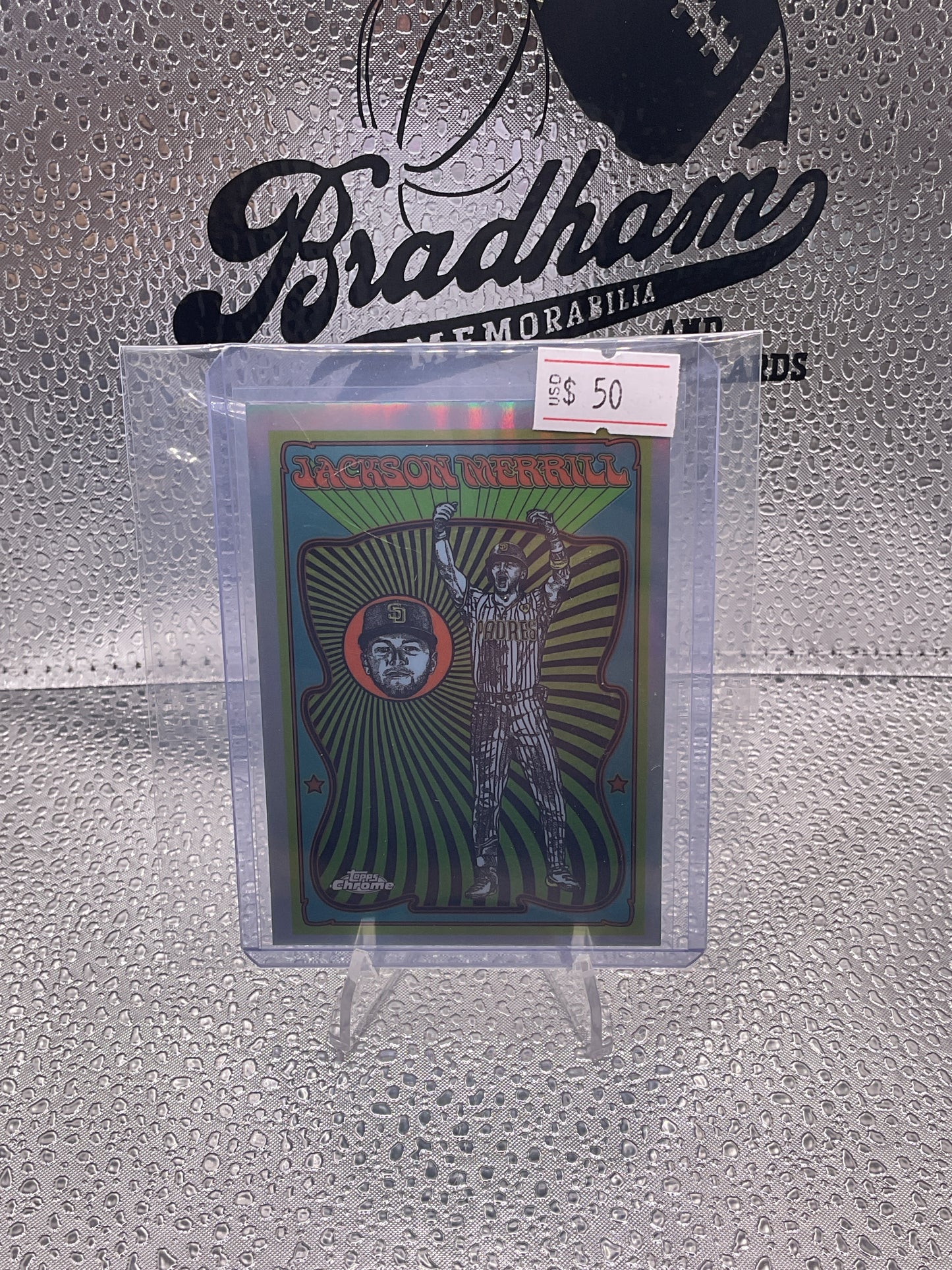 2025 Topps Chrome Jackson Merrill Ultraviolet All-Stars #UV-7 Padres