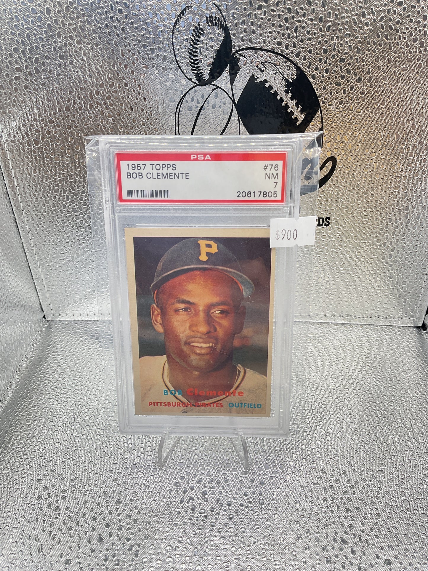 1957 Topps Roberto Clemente (PSA 7)