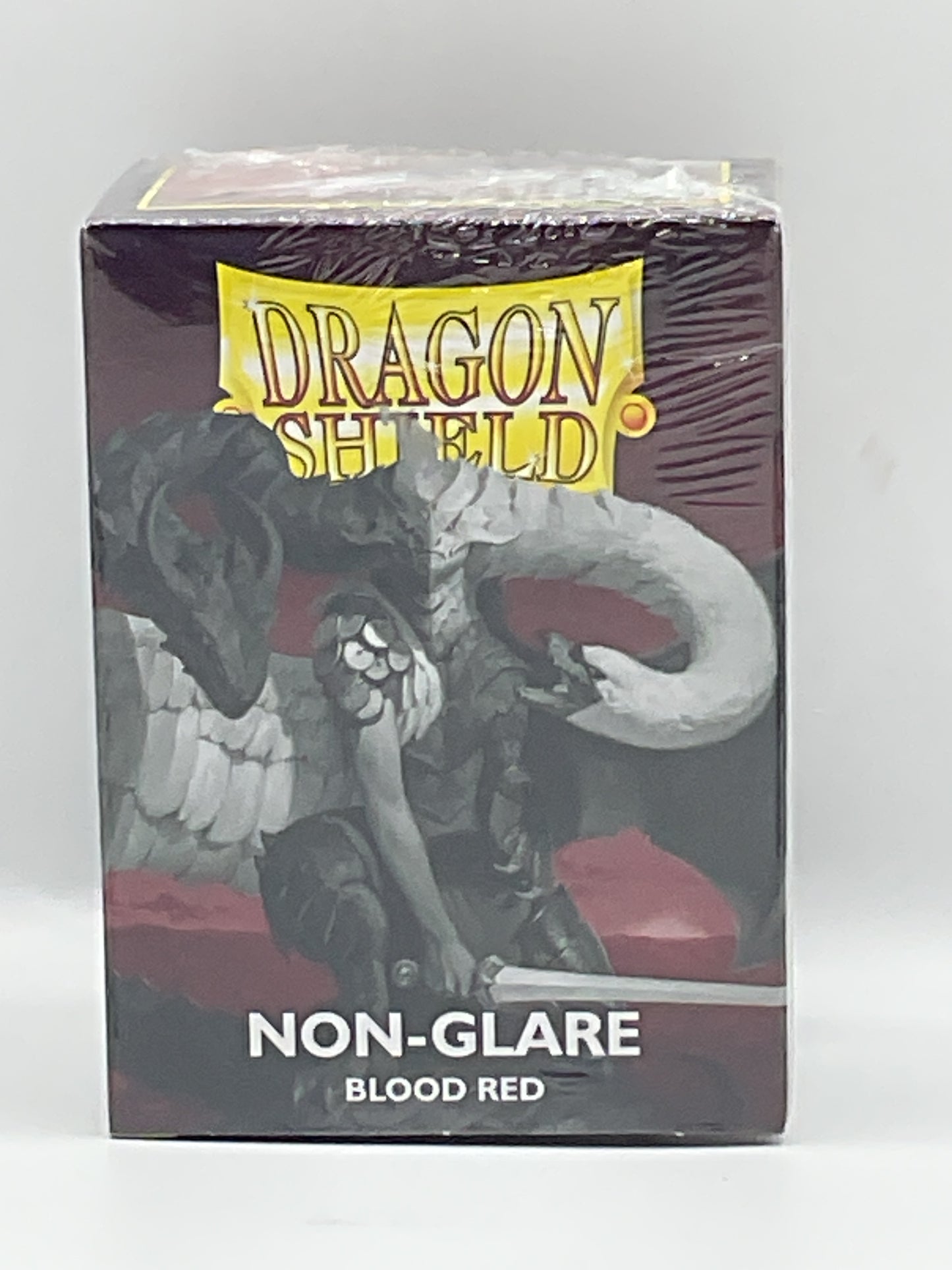 Dragon Shield Non-Glare Blood Red 100ct