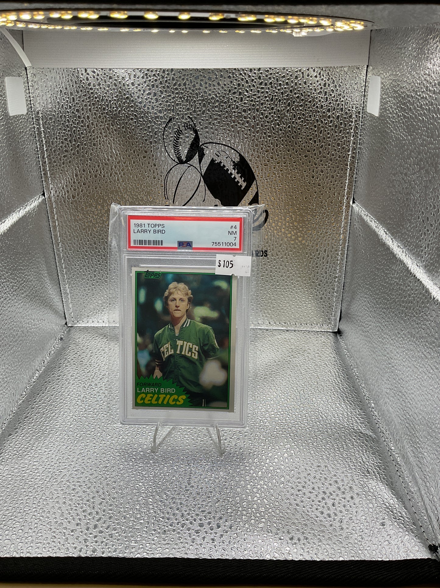 1981 Topps Larry Bird PSA NM 7