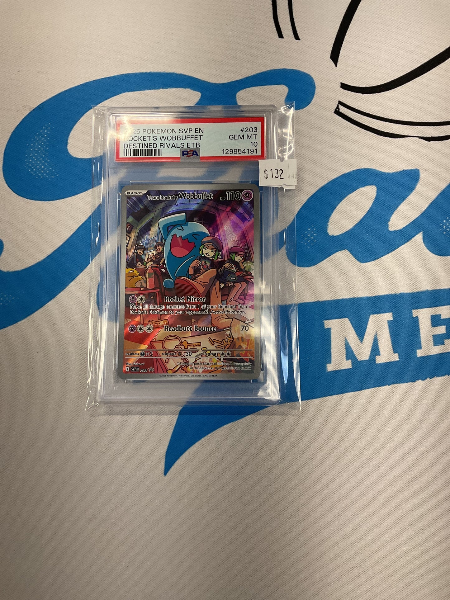 Gem Mint 10 Rocket’s Wobbuffet