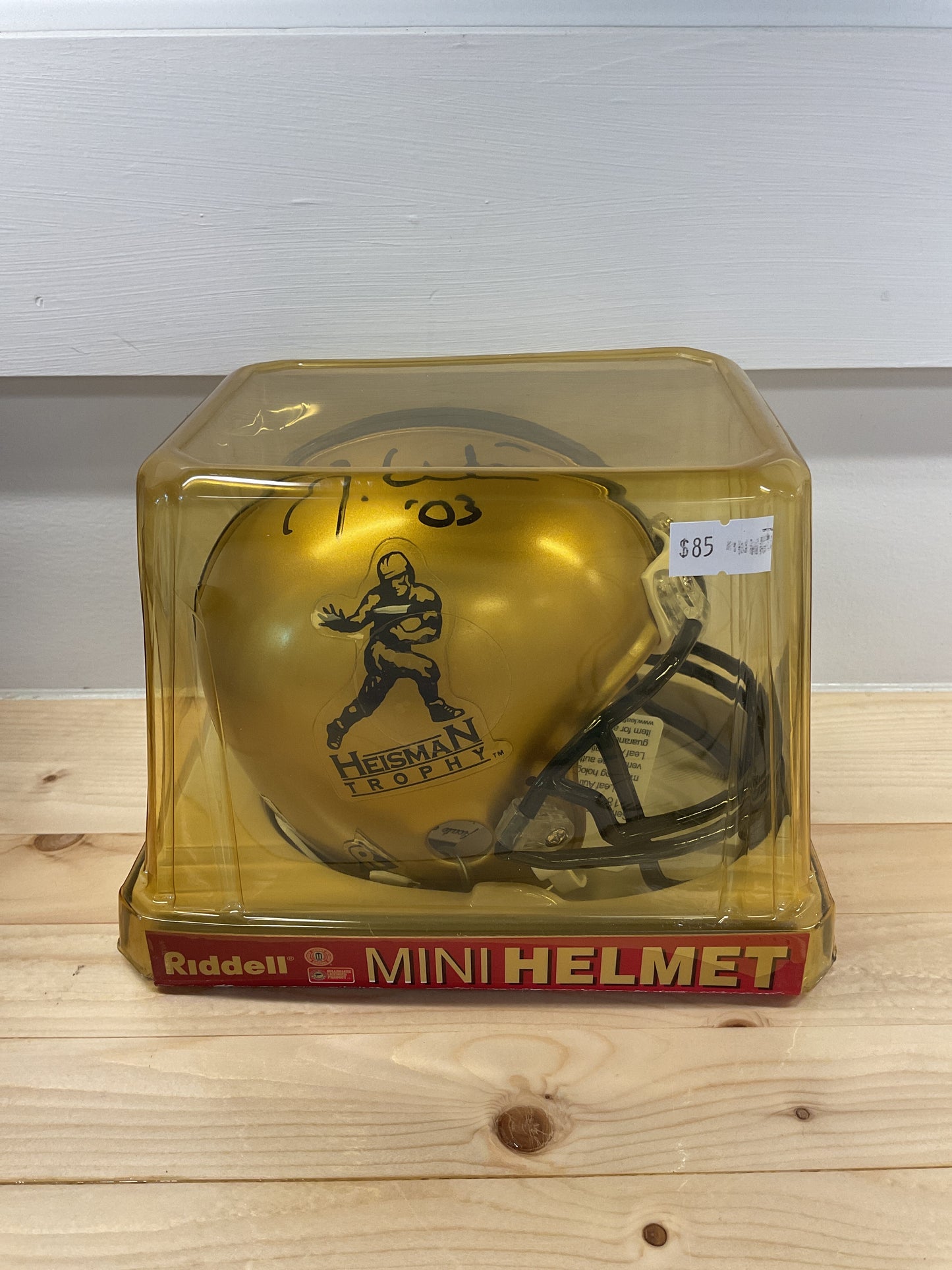 Jason White Signed Heisman Mini Helmet