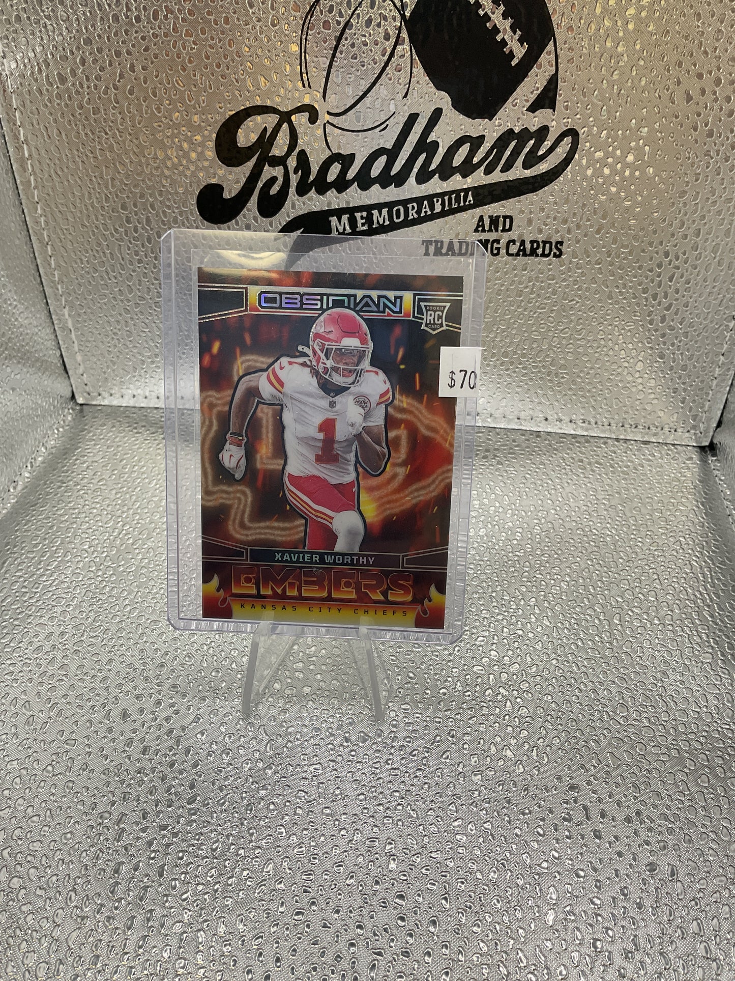 Xavier Worthy Embers 2024 Obsidian