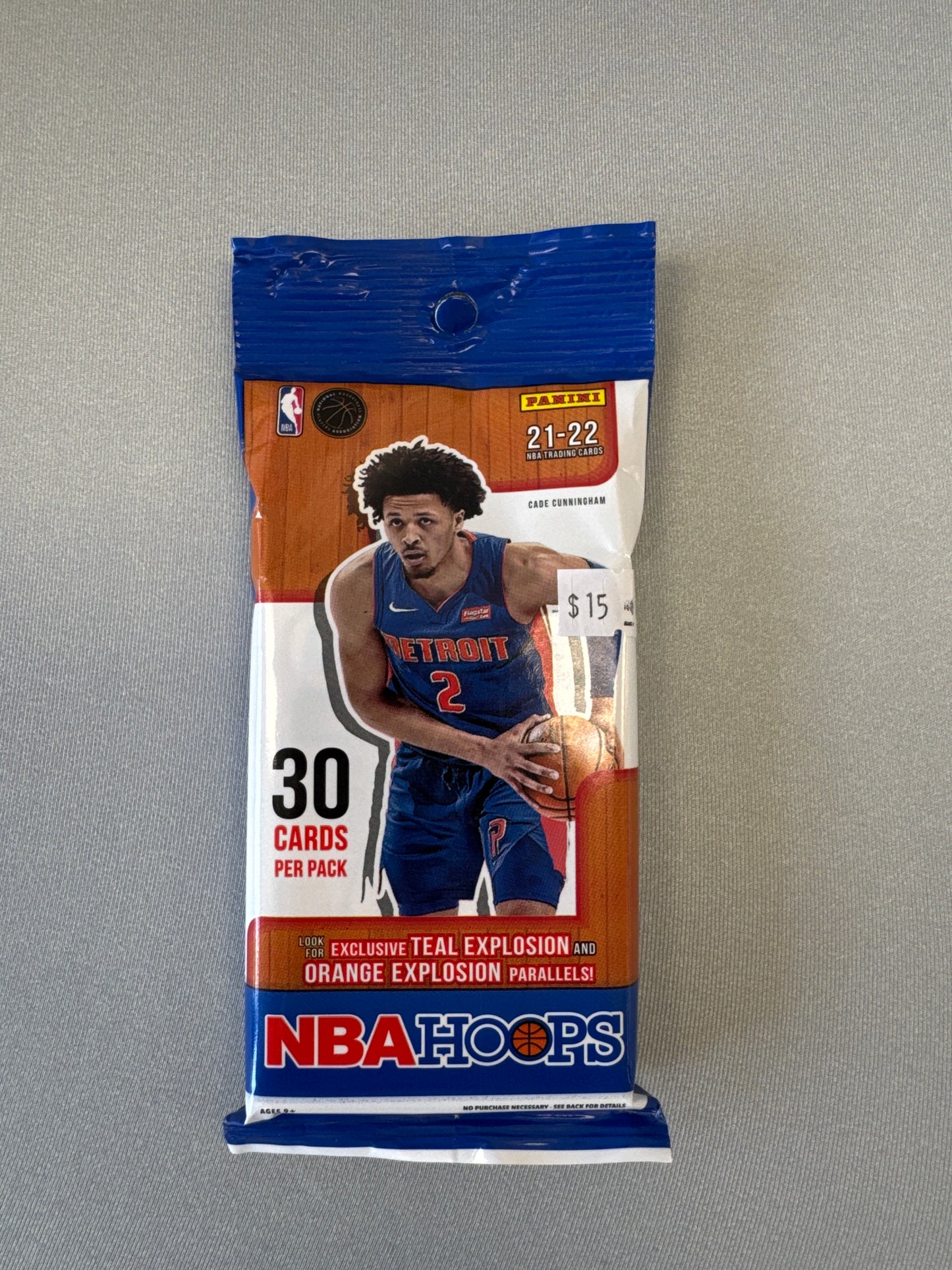 21-22 NBA Hoops wall pack