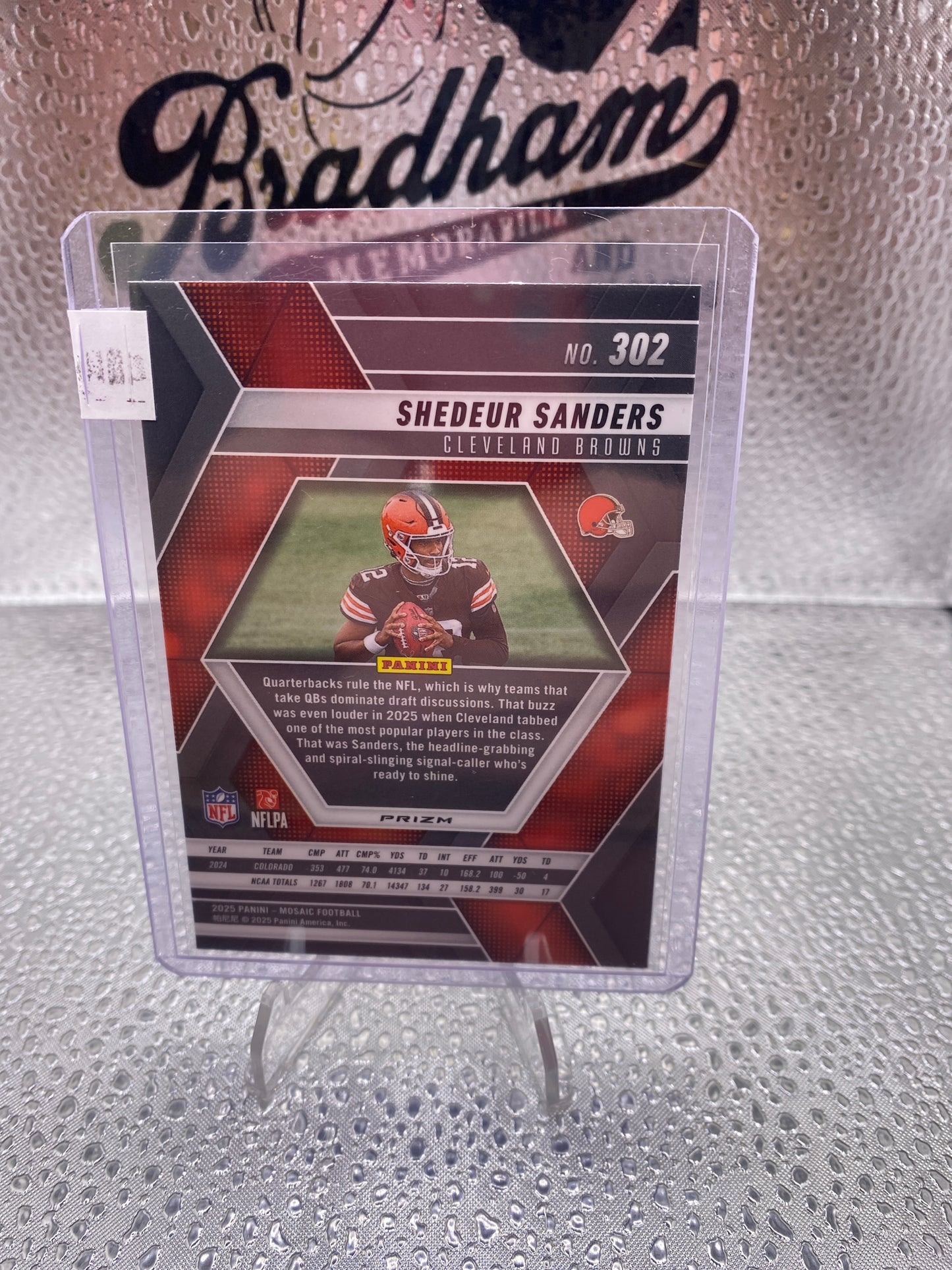 Shedeur Sanders RC Silver Prizm
