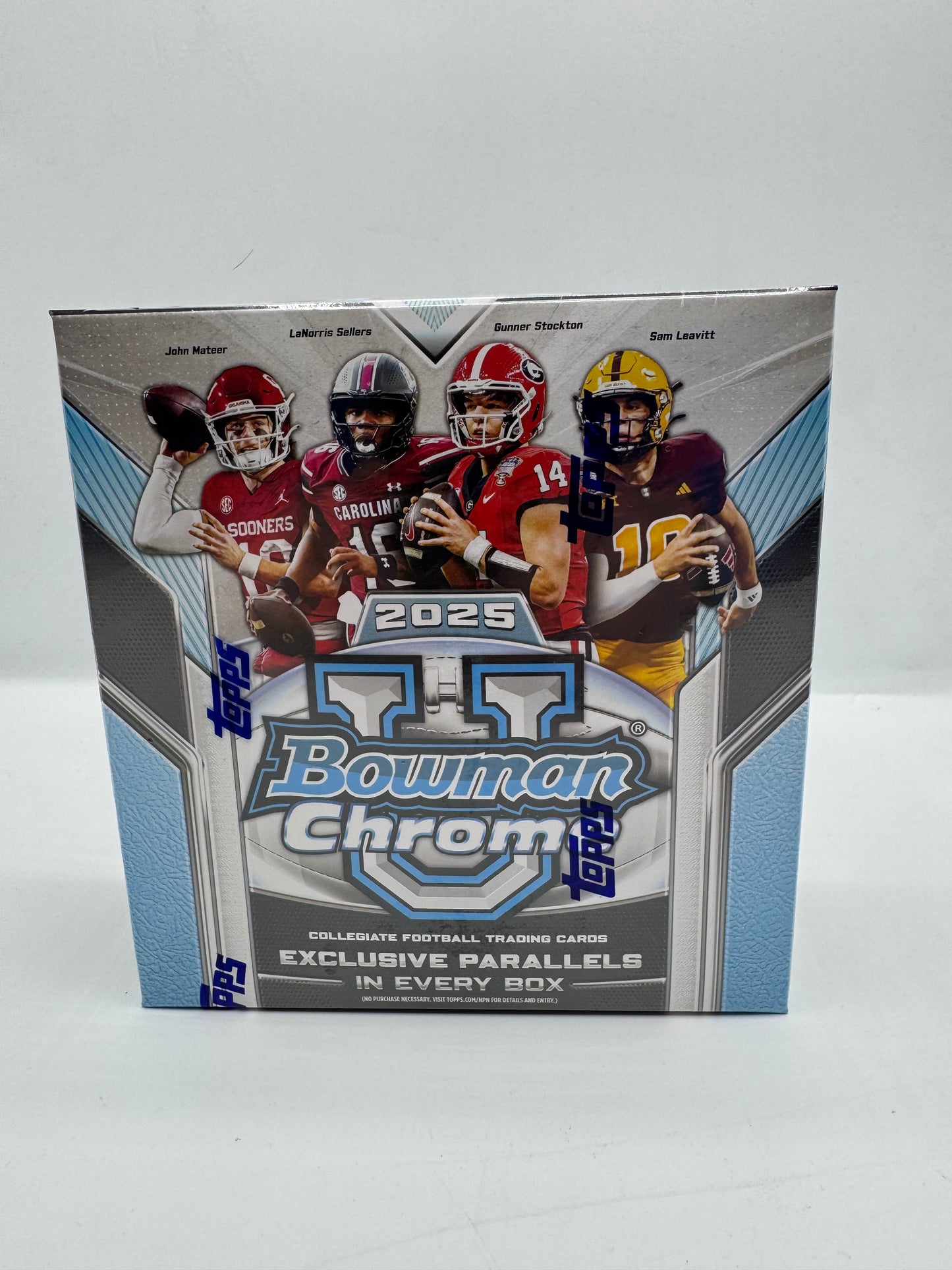 2025 Bowman Chrome U Football Mega Box