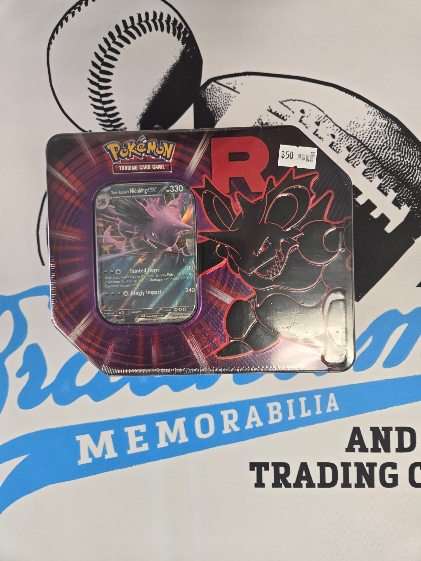 Pokémon TCG: Team Rocket Tin