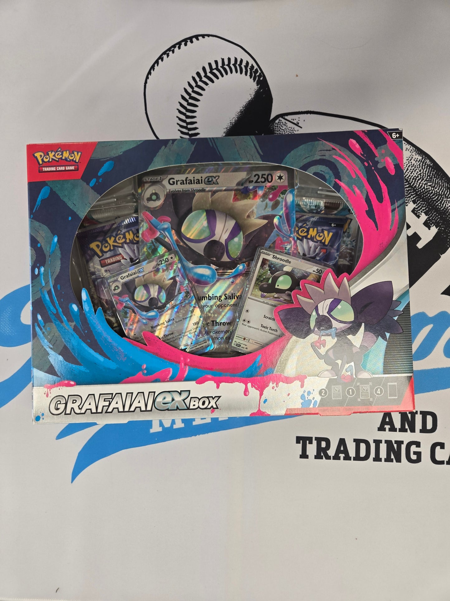 Pokémon Grafaiai EX box