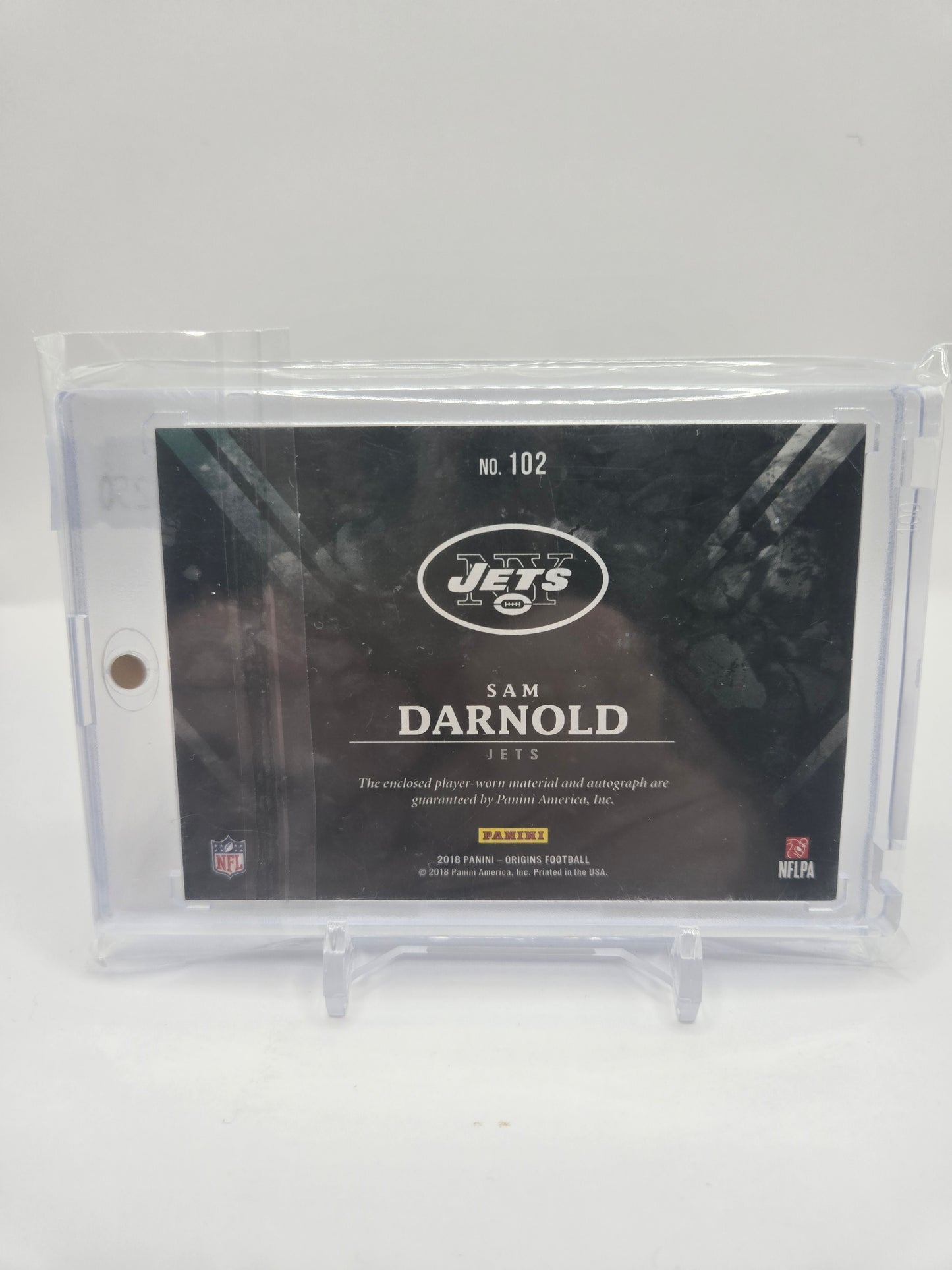 Sam Darnold /49 RPA 2018 Panini Origins No. 102