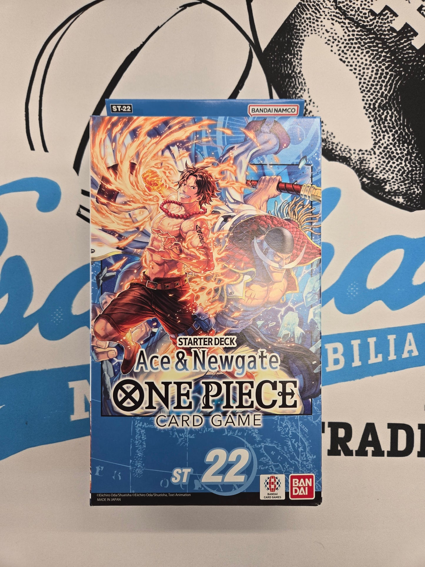 200g St 22 Starter Deck Ace & Newgate English One Piece Card Game Bandai