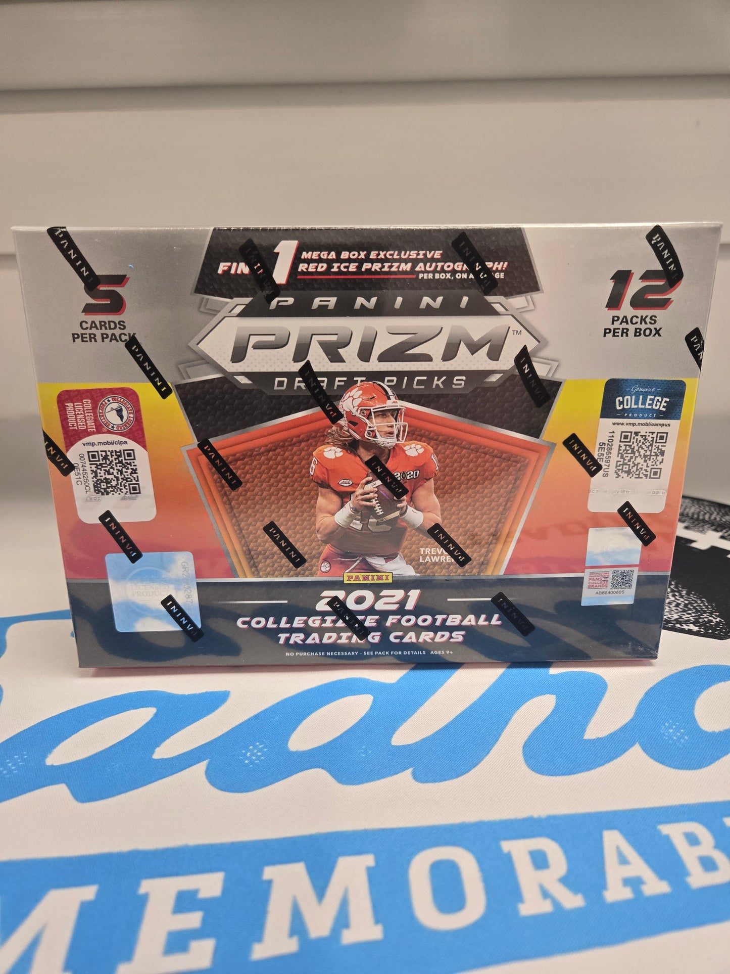 2021 Panini Prizm Draft Picks NFL Football Mega Box Red Ice New Sealed