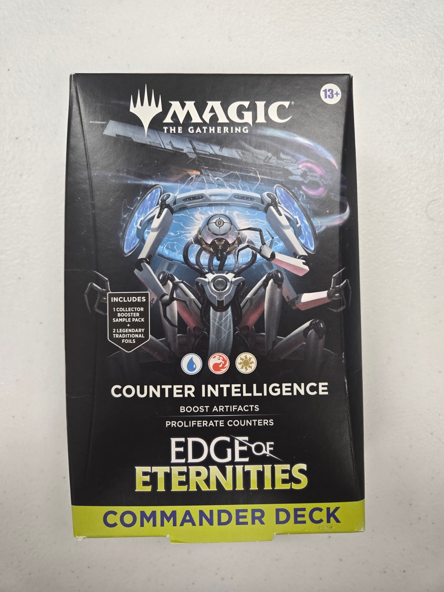MTG Edge of Eternities Counter Intelligence Commander Deck Magic The Gathering