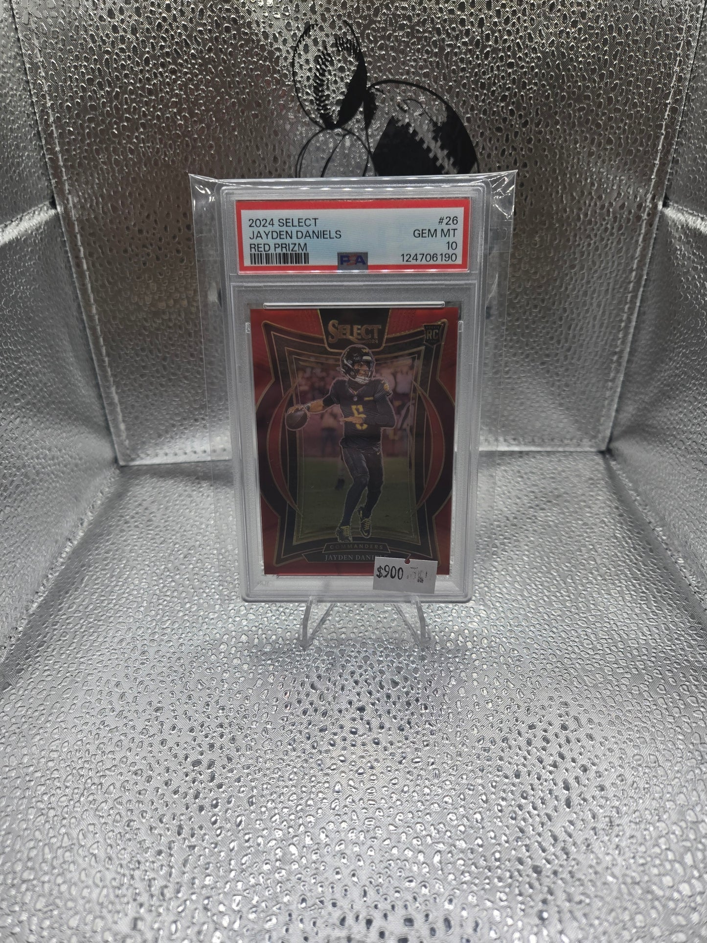 PSA 10 Jayden Daniels 2024 Select Red Prizm /99