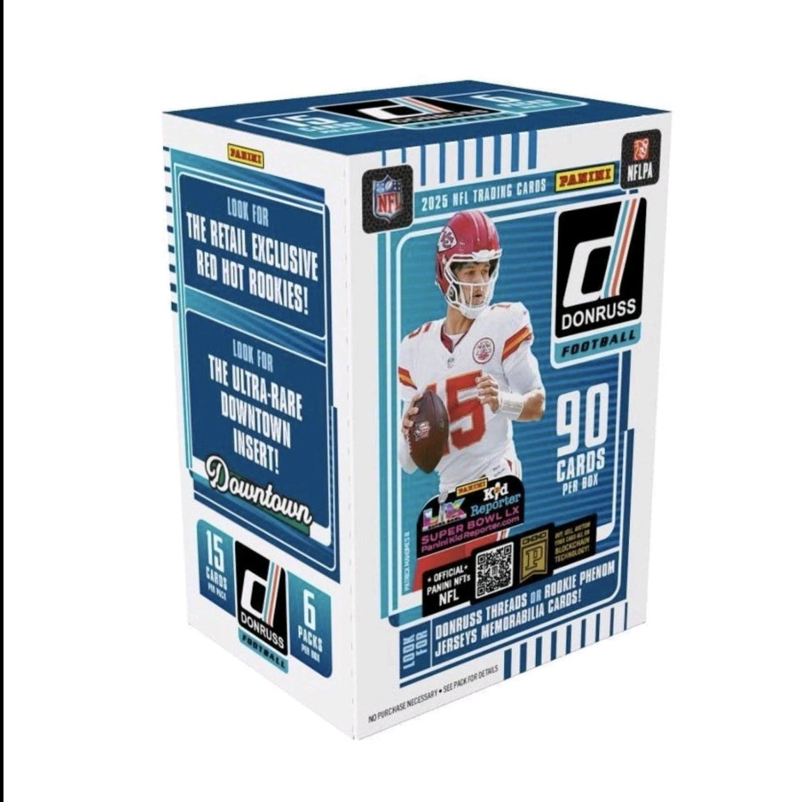 2025 Donruss NFL Football Blaster Box