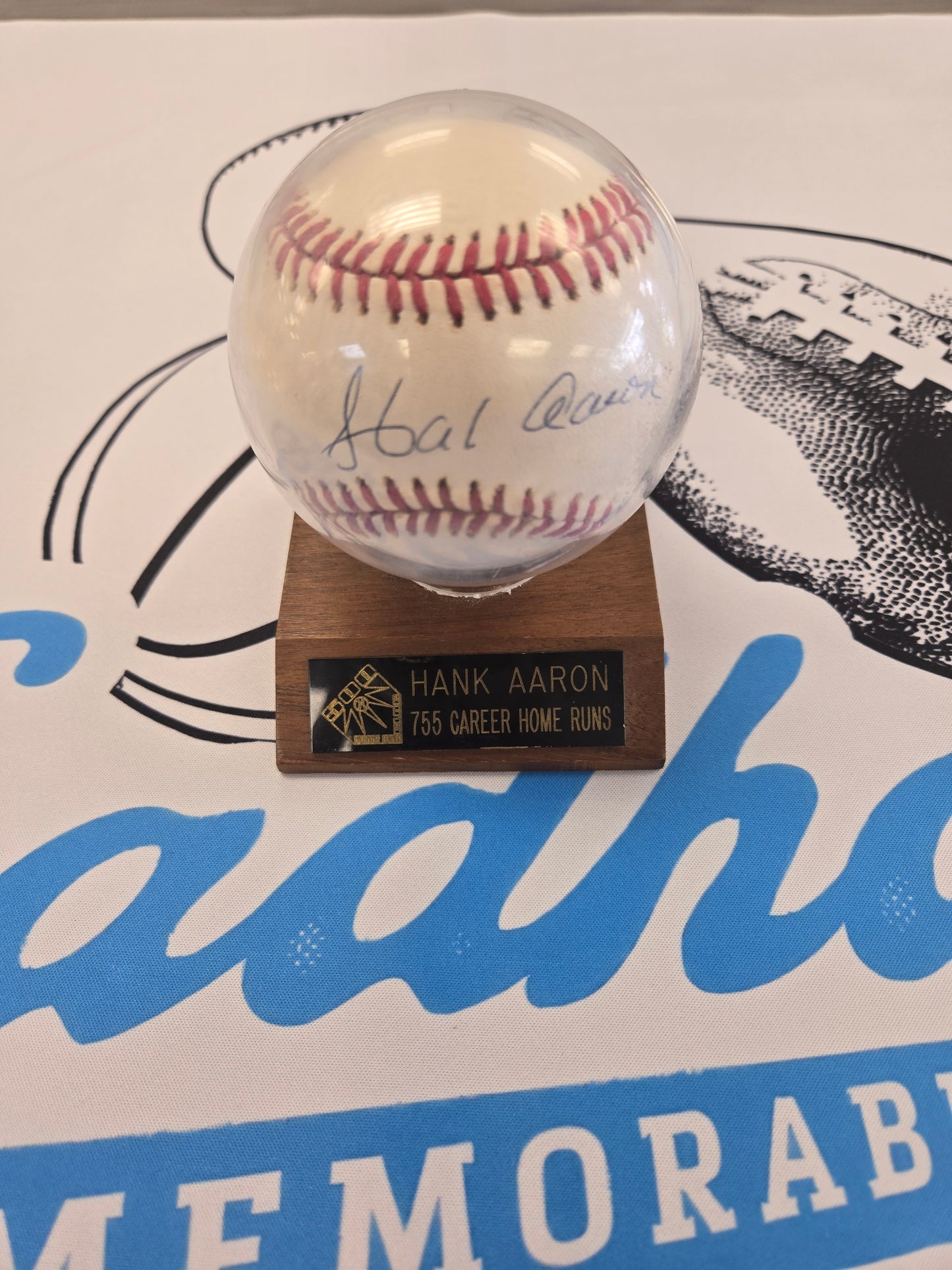 Hank Aaron Autograph