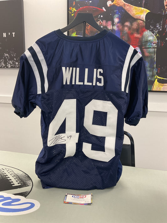 Patrick Willis Signed Ole Miss Jersey with COA