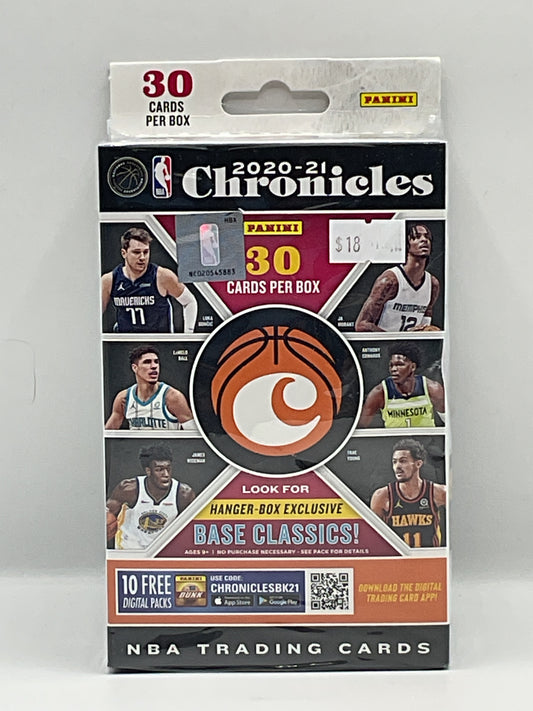 2020-21 NBA Panini Chronicles Hanger Box