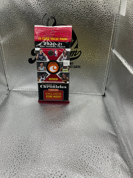 2020-2021 Chronicles NBA Fat Pack 15 Cards